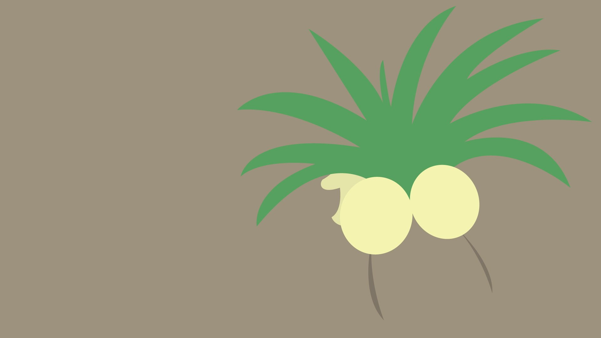 1080P, Pokémon, Minimalist, Exeggutor (Pokémon), HD Wallpaper