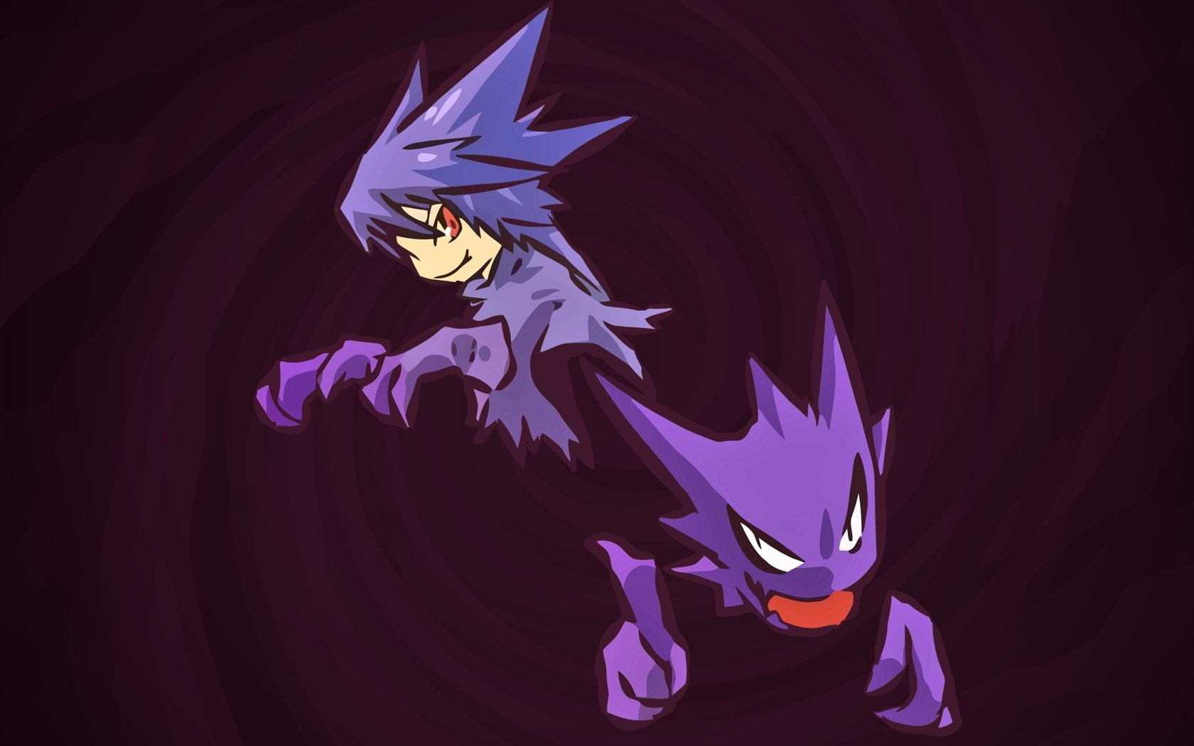 720P, Haunter (Pokémon), Pokémon, HD Wallpaper