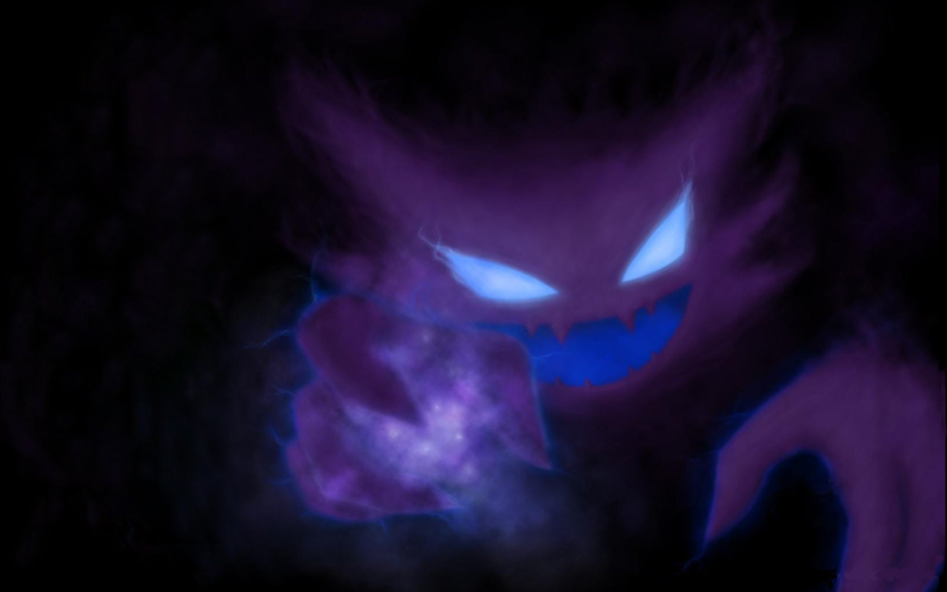Haunter (Pokémon), Pokémon, 1080P, HD Wallpaper