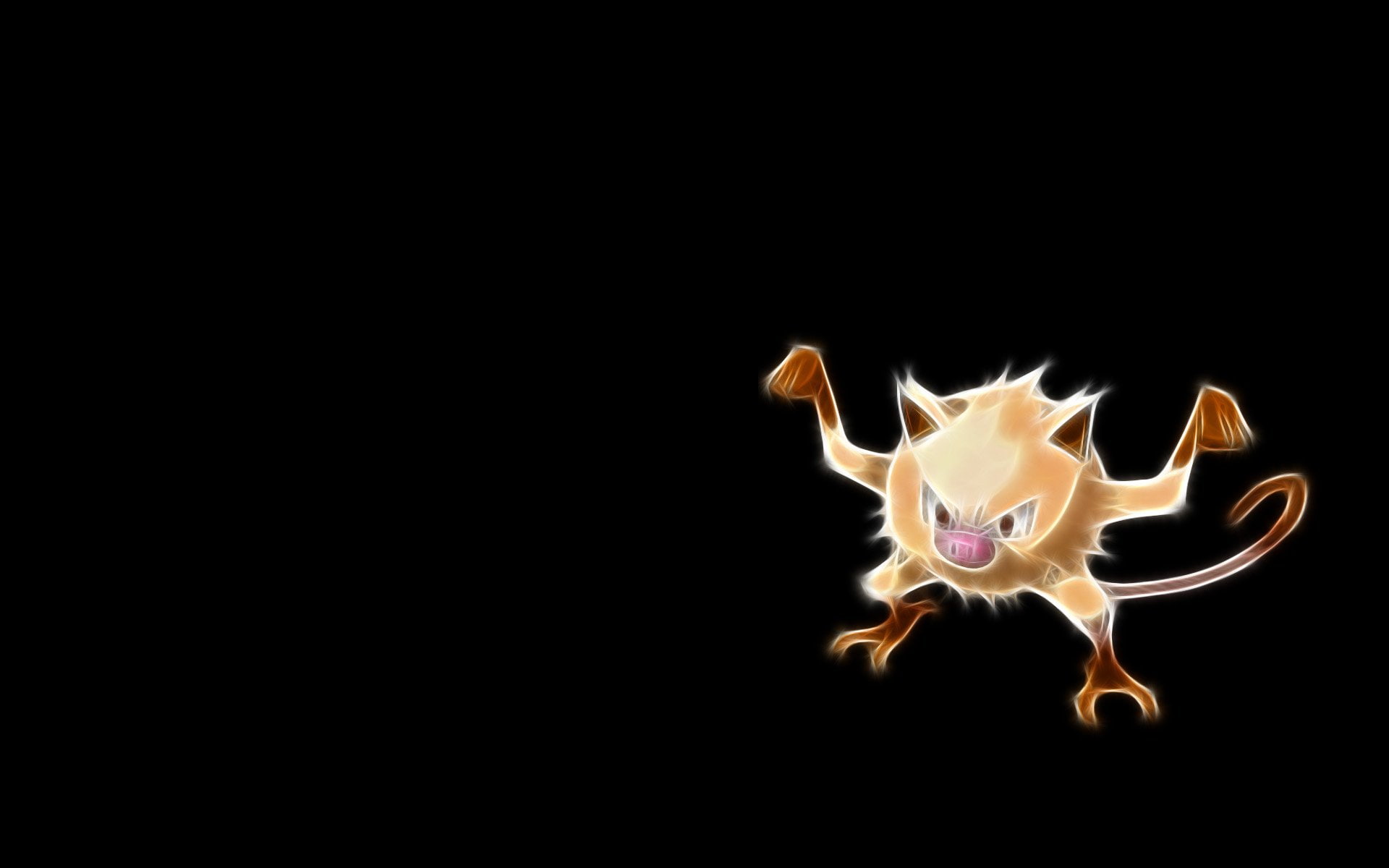 1080P, Mankey (Pokémon), Pokémon, Fighting Pokémon, HD Wallpaper