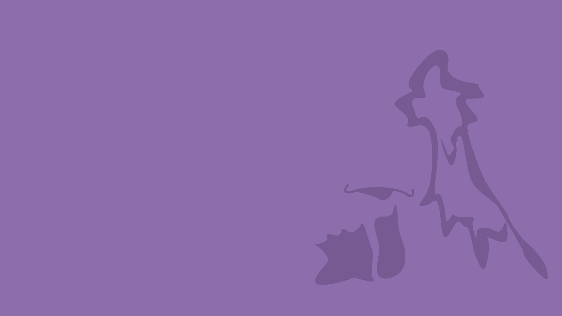 Pokémon, Minimalist, 1080P, Muk (Pokémon), HD Wallpaper