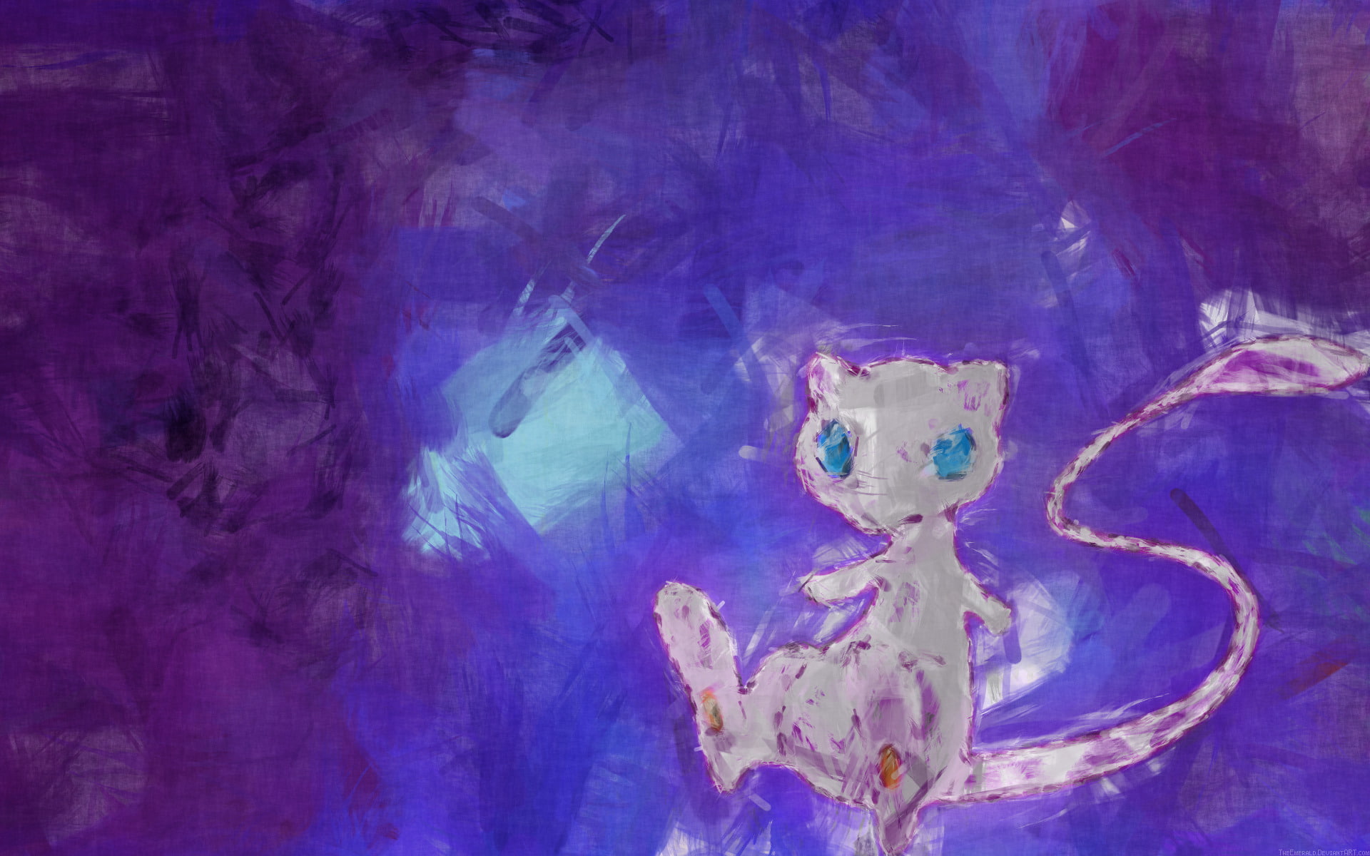 1080P, Mew (Pokémon), Pokémon, HD Wallpaper