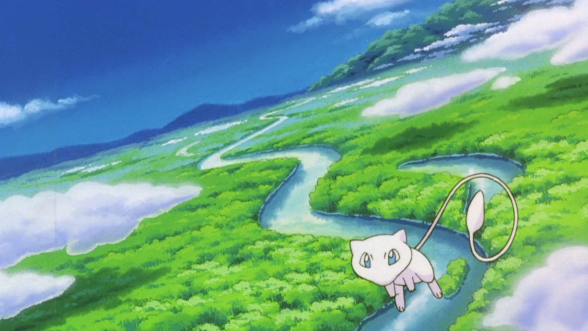 Pokémon: The First Movie, Mew (Pokémon), Movie, 1080P, HD Wallpaper