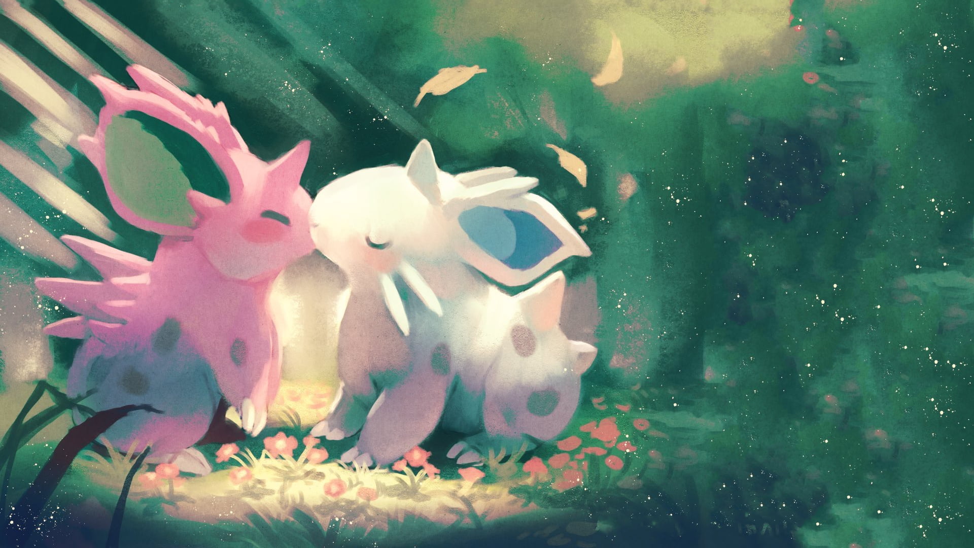 1080P, Pokémon, Nidoran (Pokémon), HD Wallpaper