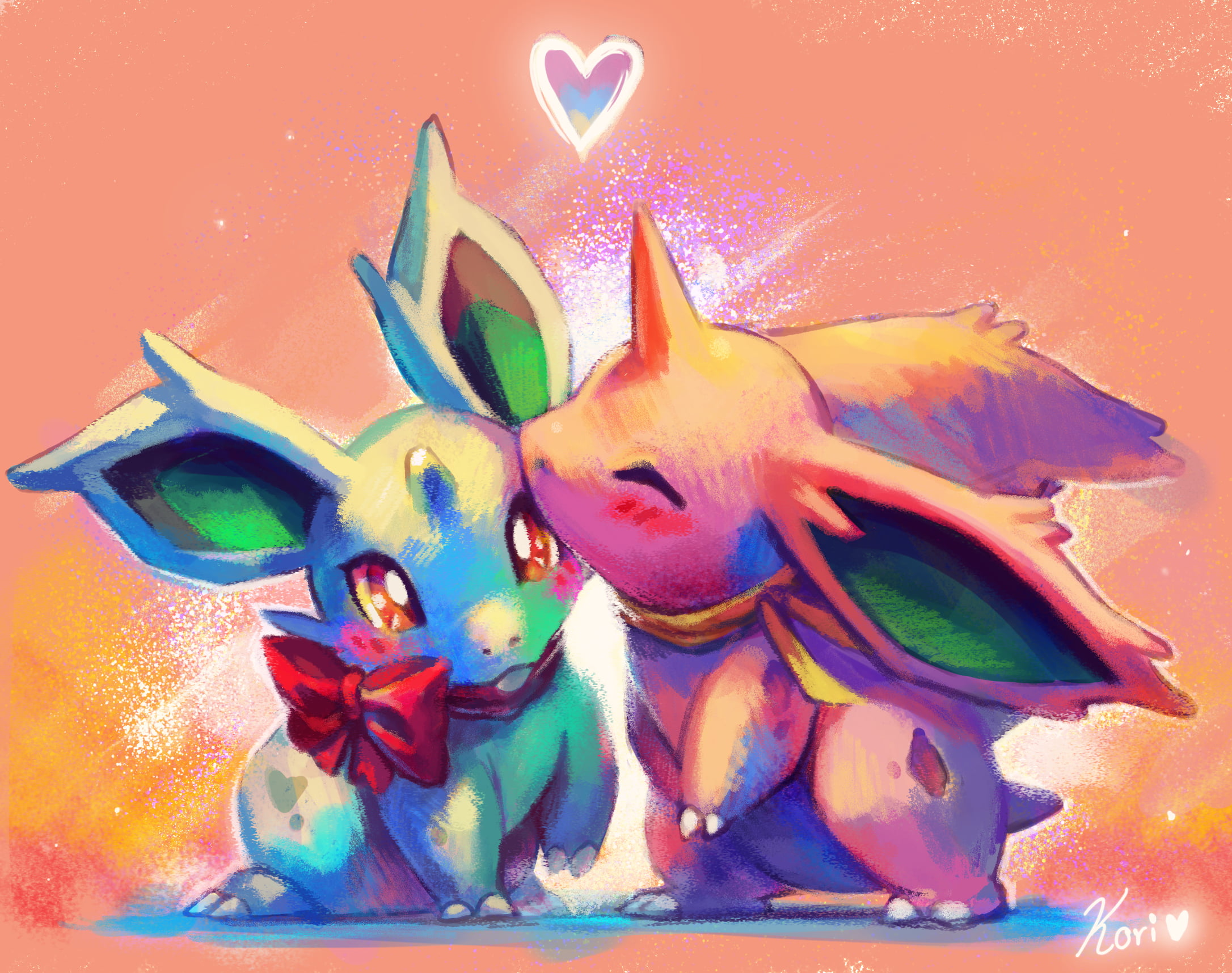 Pokémon, Nidoran (Pokémon), 1080P, HD Wallpaper