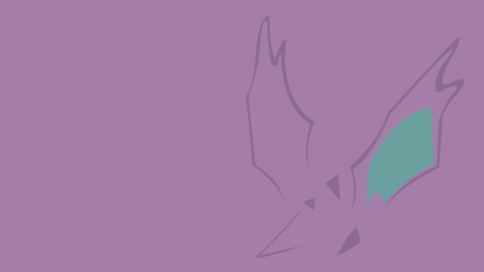 Nidorino (Pokémon), 1080P, Pokémon, Minimalist, HD Wallpaper