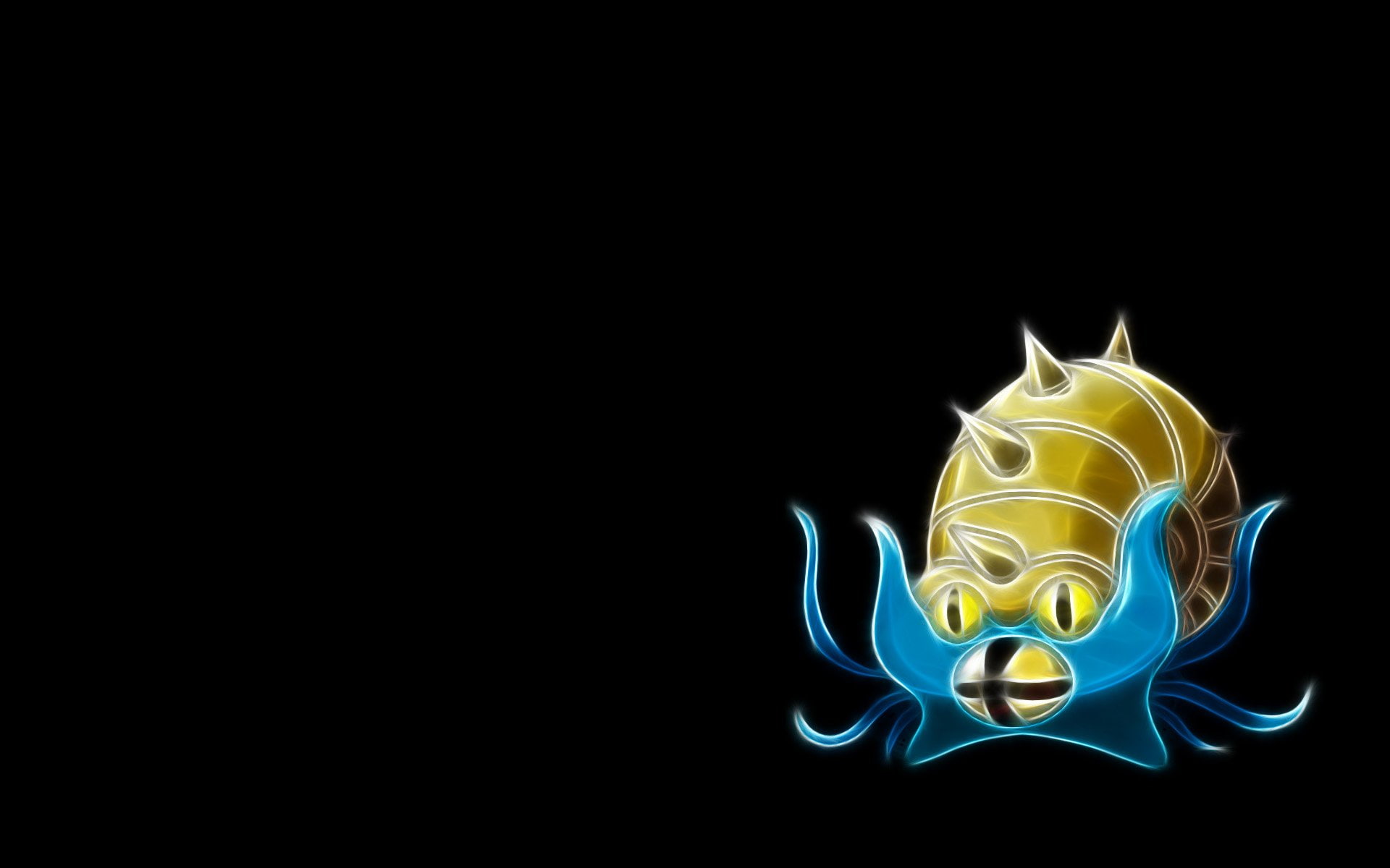 Water Pokémon, Pokémon, 1080P, Omastar (Pokémon), HD Wallpaper