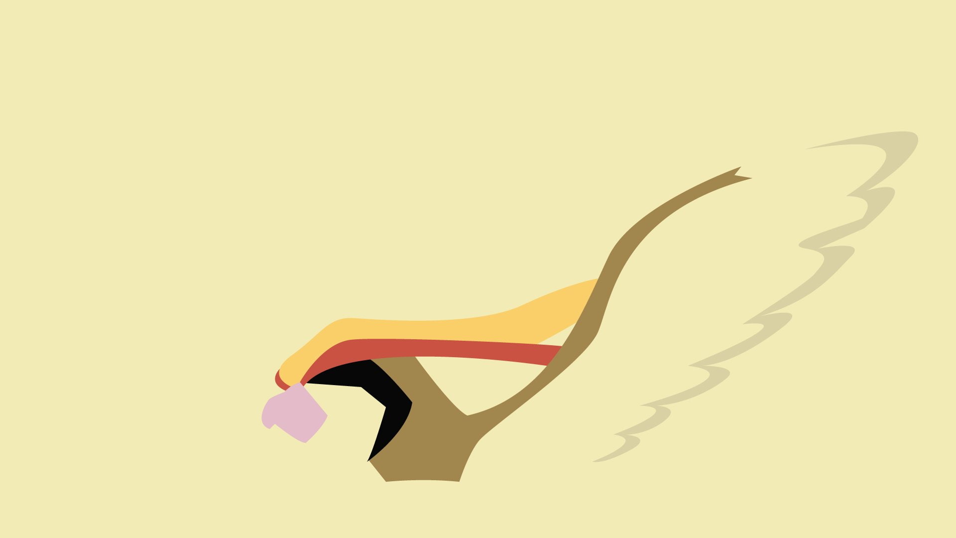 Pokémon, 1080P, Bird, Pidgeot (Pokémon), Wings, Minimalist, HD Wallpaper