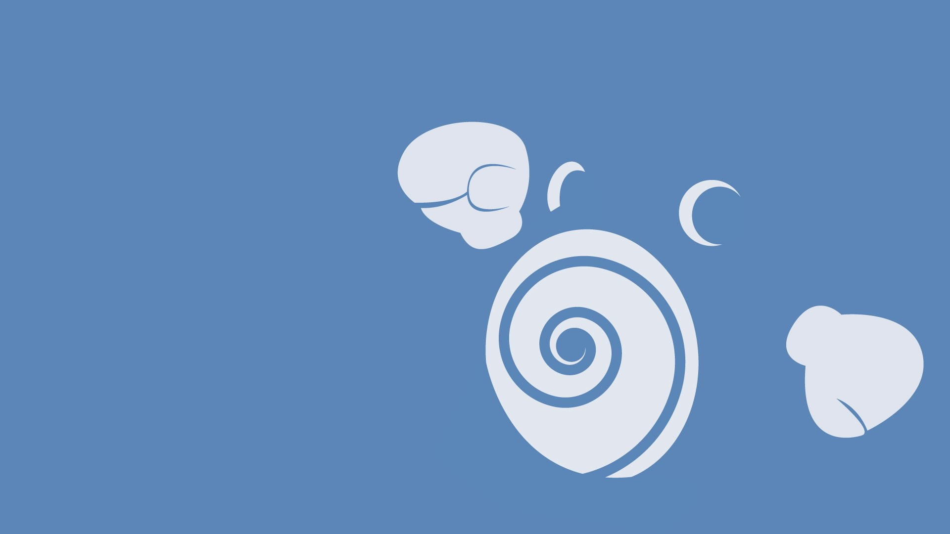 Pokémon, Minimalist, Poliwhirl (Pokémon), 1080P, HD Wallpaper