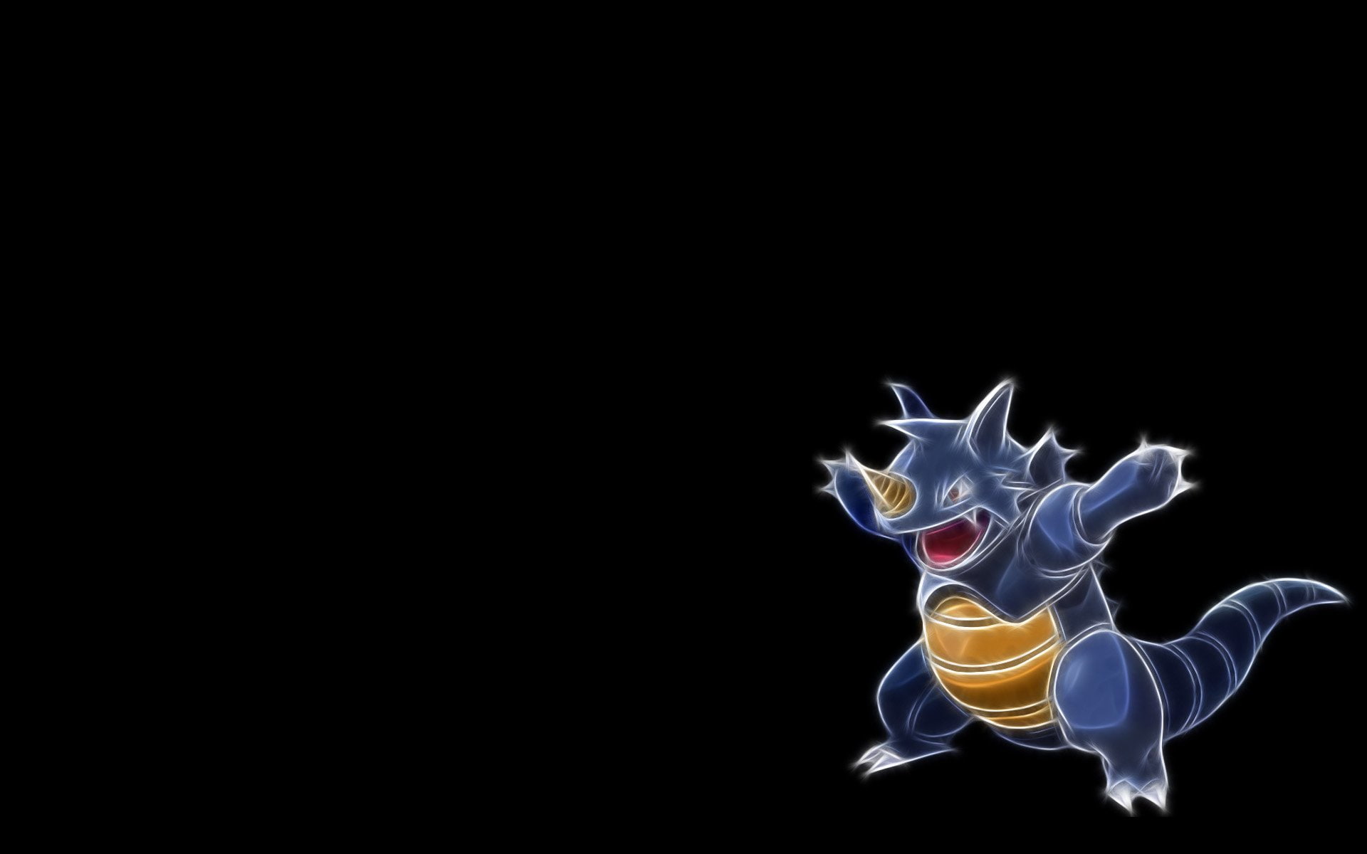 1080P, Rhydon (Pokemon), Pokémon, HD Wallpaper