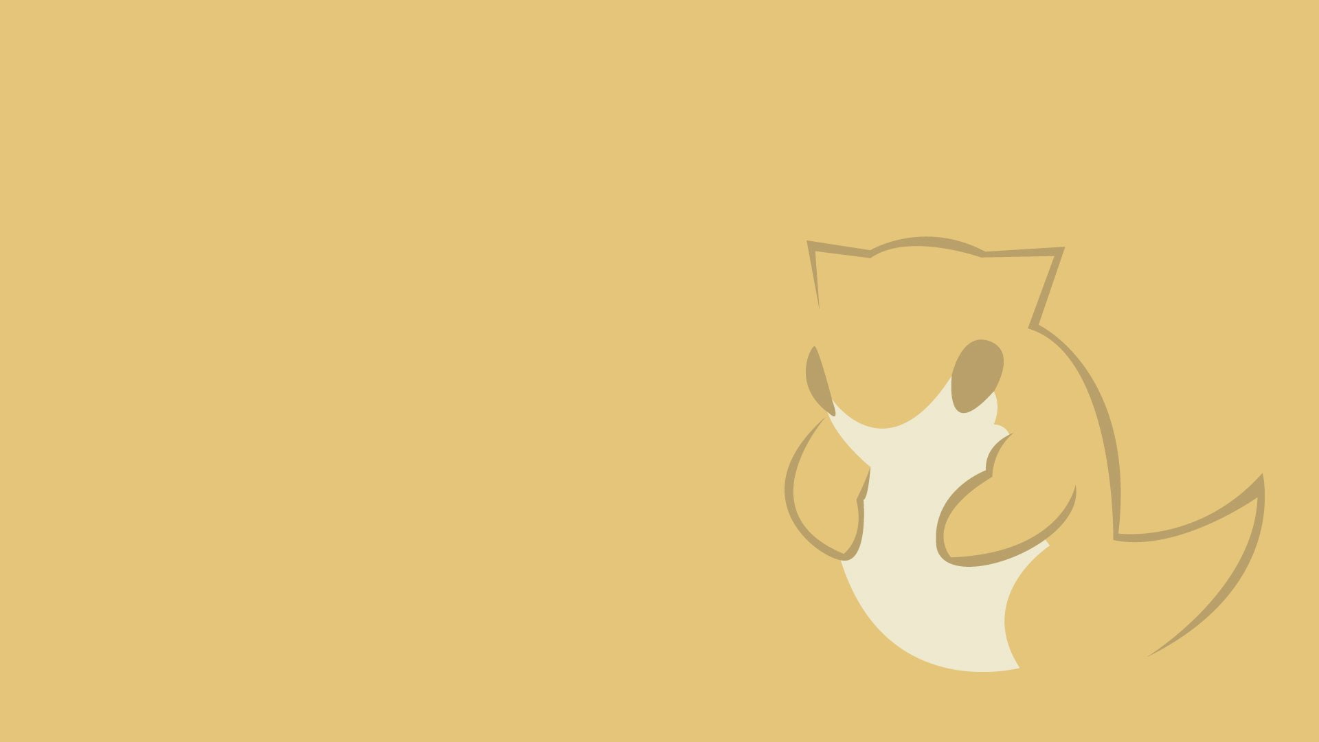 Sandshrew (Pokémon), Ground Pokémon, 1080P, Minimalist, Pokémon, HD Wallpaper