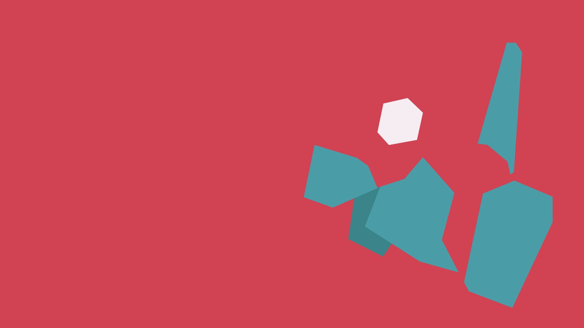 red, connection, colored background, cut out, pattern, no people, communication, creativity, Porygon, studio shot, arrow symbol, close-up, teal, HD Wallpaper