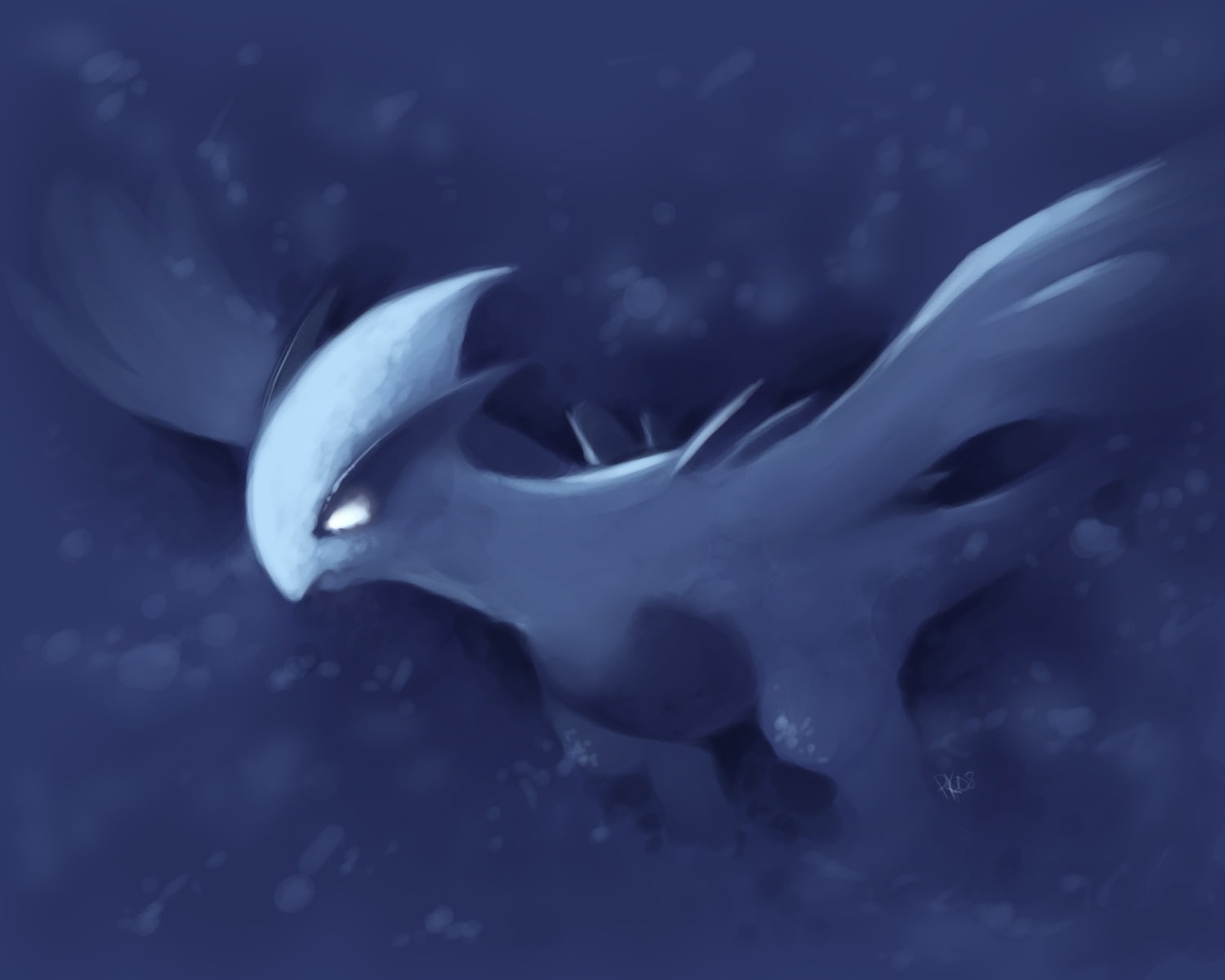 720P, Pokémon, Lugia (Pokémon), HD Wallpaper