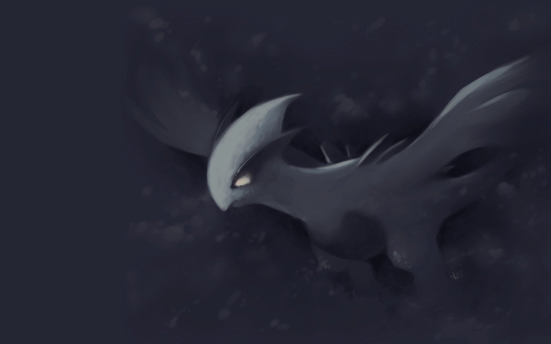 lugia, Pokémon, Lugia (Pokémon), illustration, 1080P, HD Wallpaper