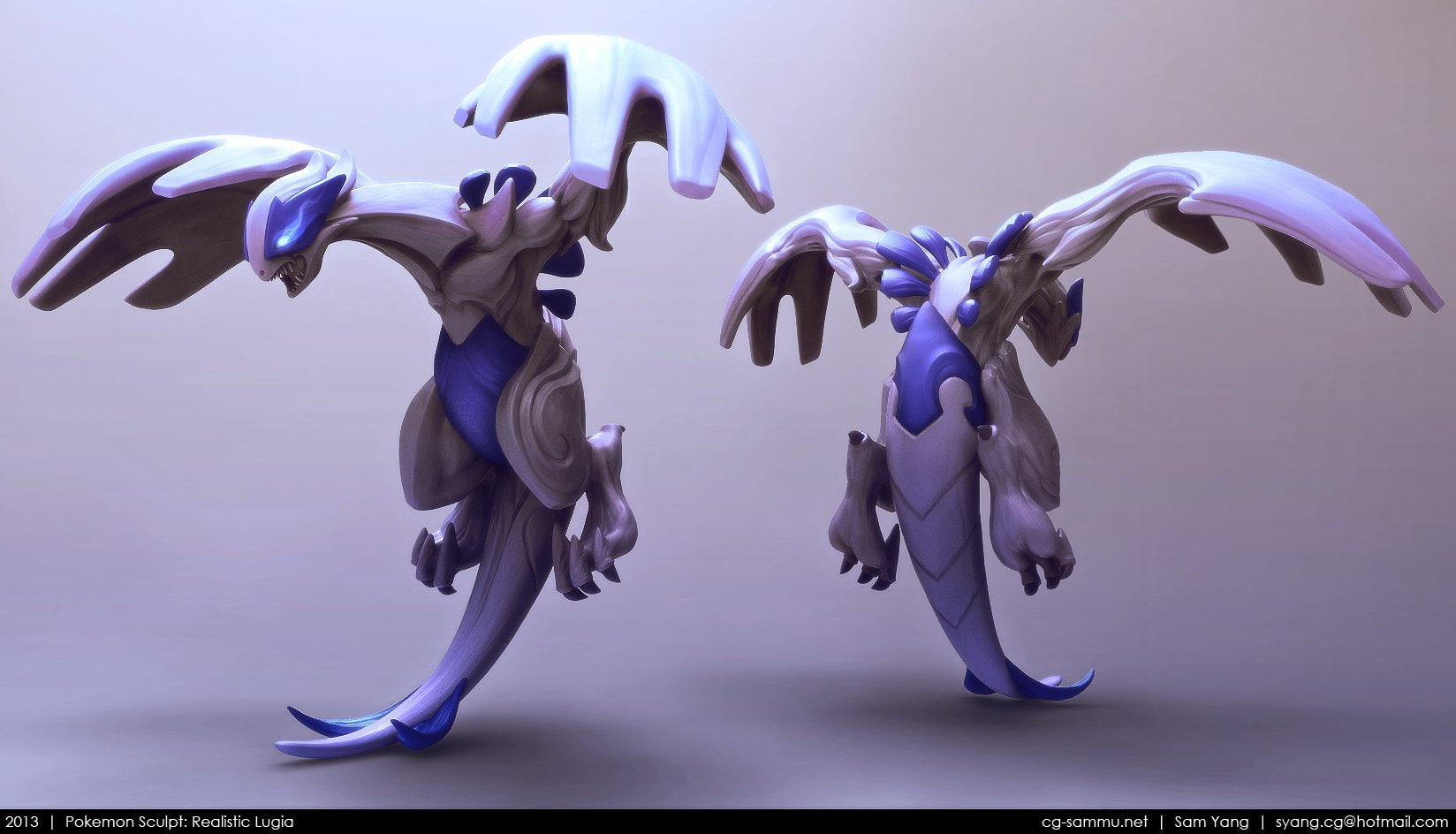 Lugia (Pokémon), Pokémon, 720P, HD Wallpaper