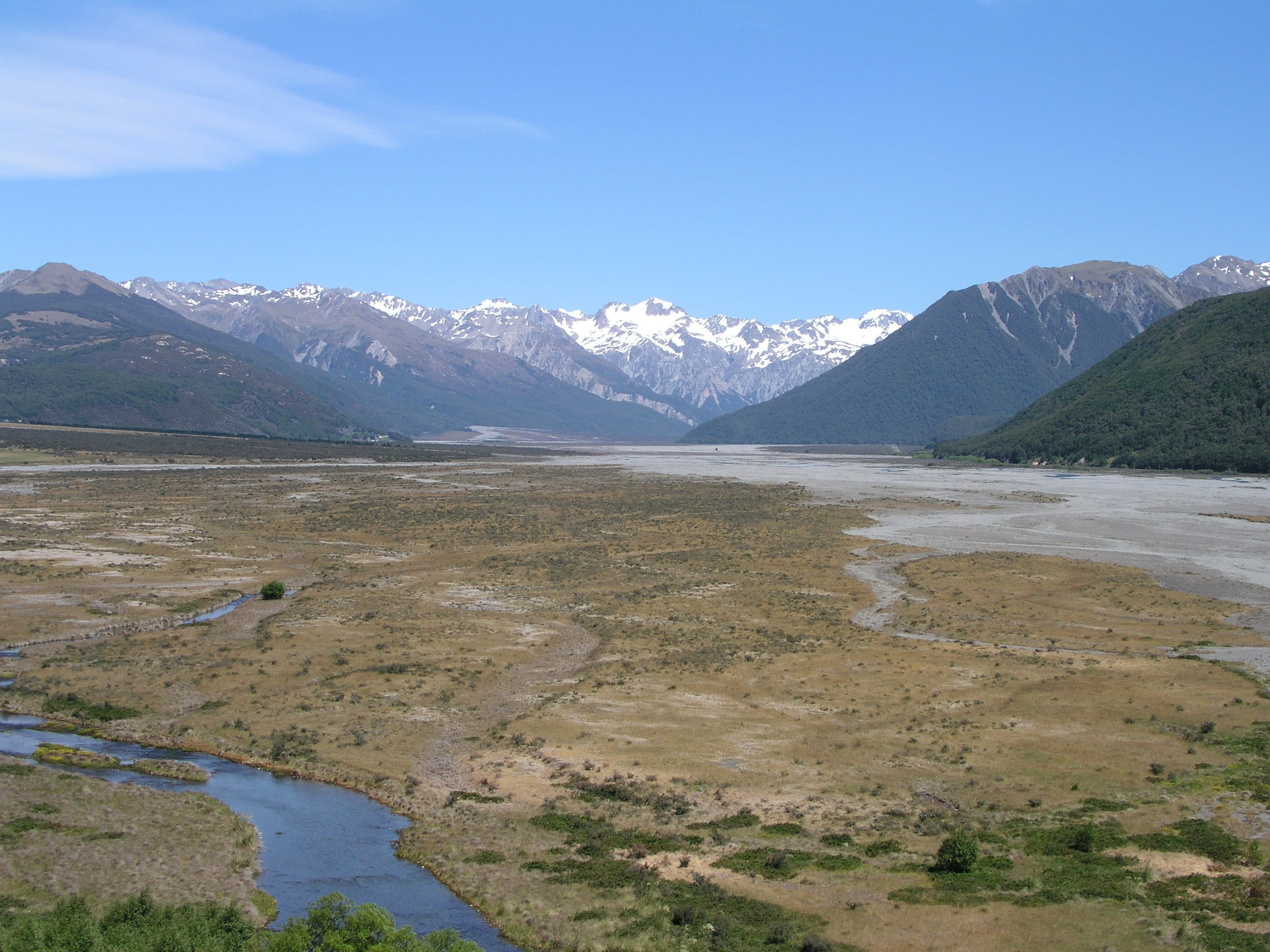 outdoors, snow, mountain, no people, mountain range, country, arthurs pass, mountain peak, winter, new, land, scenery, nature, travel, sky, new zealand, HD Wallpaper