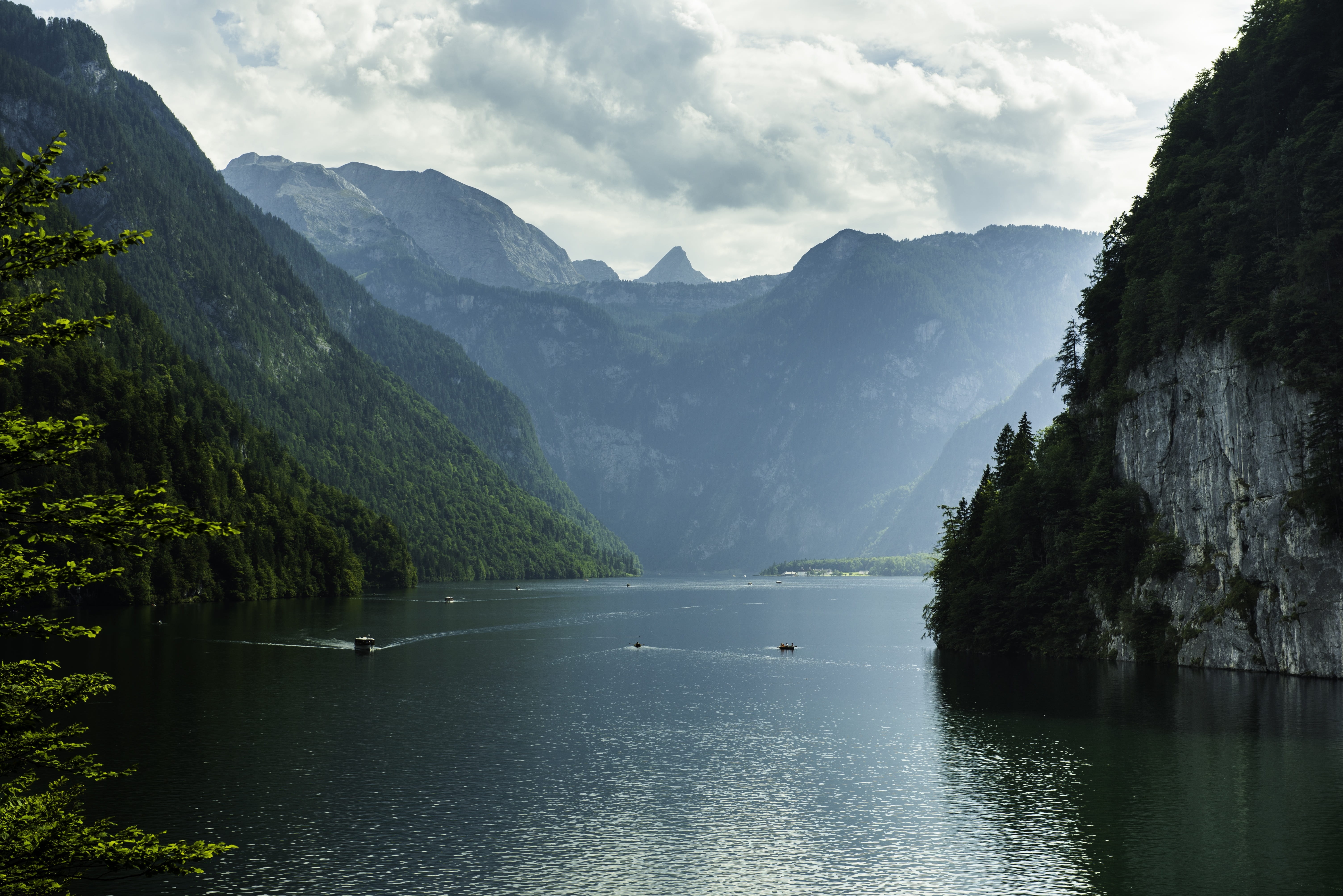 no people, outdoors, plant, near, mountain, scenics - nature, weather, background, famous, mountain range, remote, boat trip, europe, day, tranquil scene, HD Wallpaper
