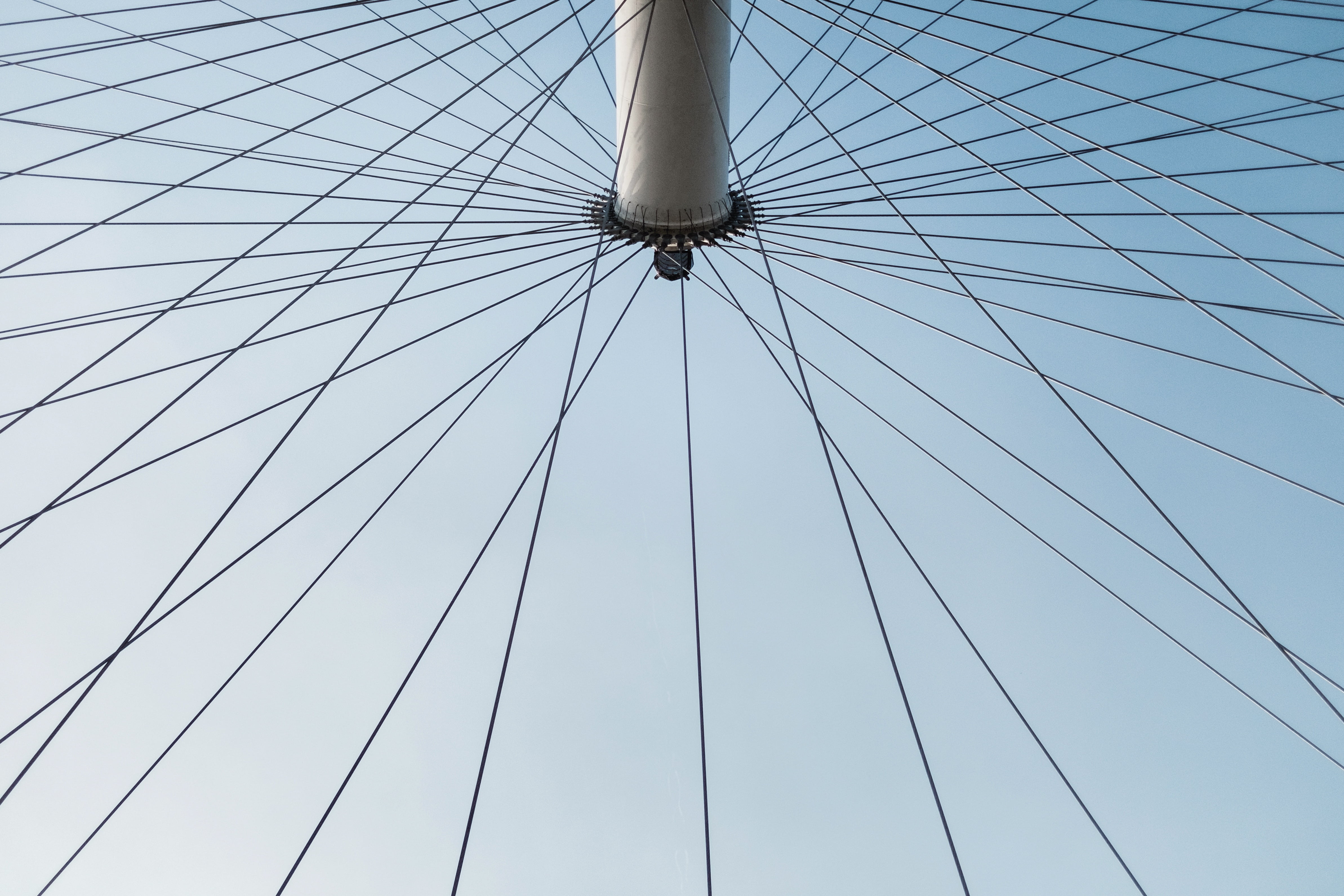 nature, rope, sky, full frame, white color, wheel, outdoors, clear sky, bike, no people, close-up, bicycle, gray, transportation, amusement park ride, amusement park, HD Wallpaper