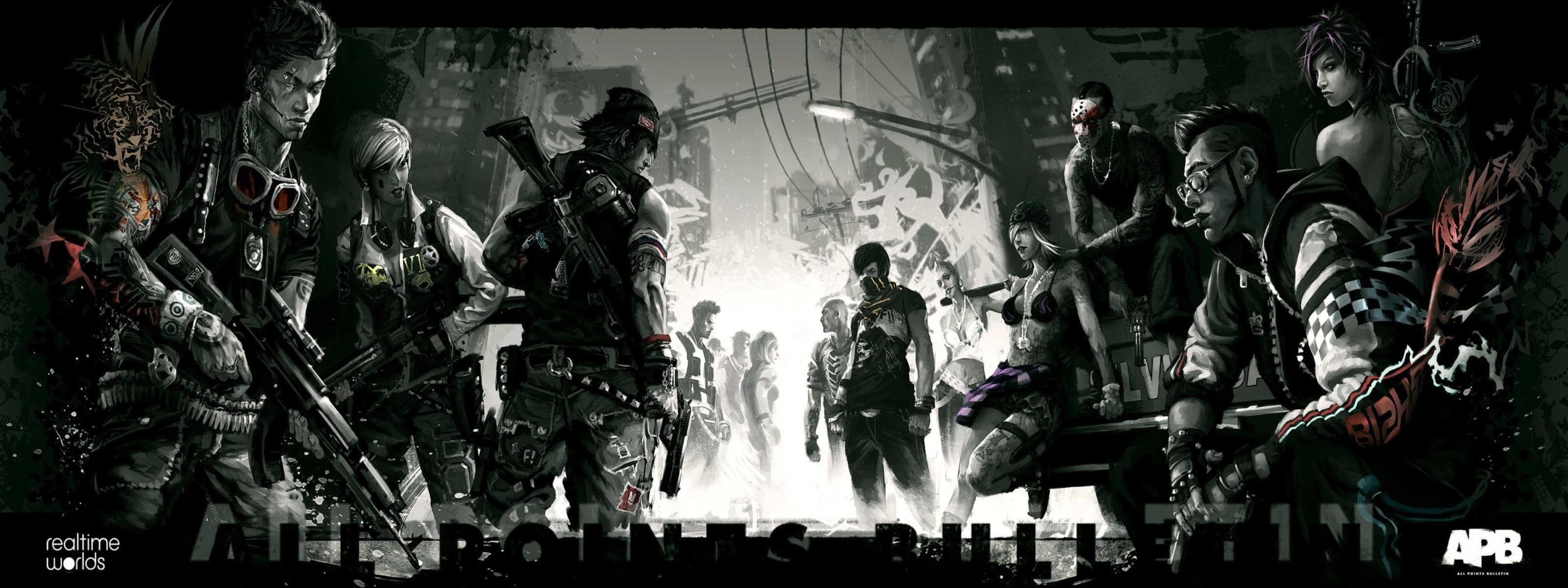 2K, Video Game, All Points Bulletin: Reloaded, HD Wallpaper