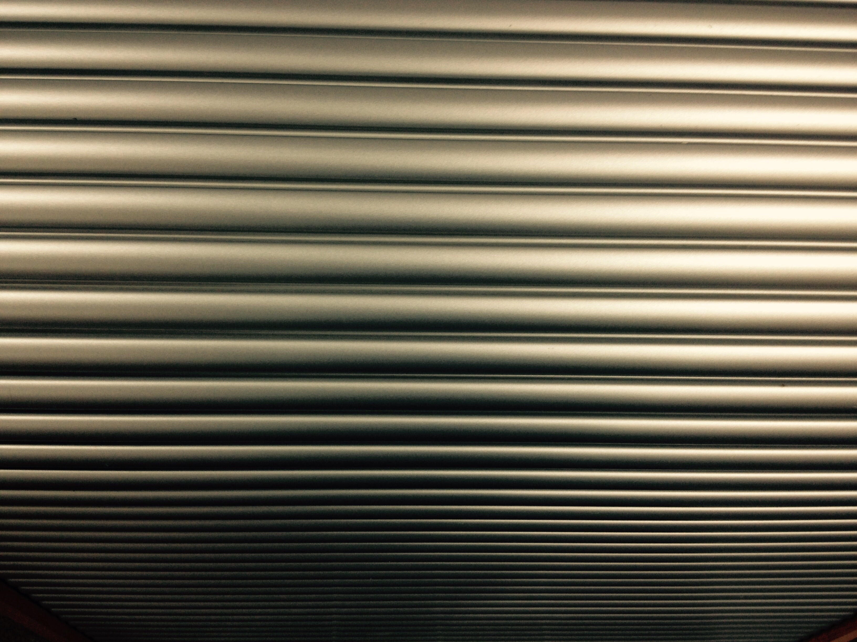 grey, in a row, protection, pattern, security system, chrome, alloy, shutter, textured, cabinet, close-up, corrugated iron, plastic, 2K, complete, closed, HD Wallpaper