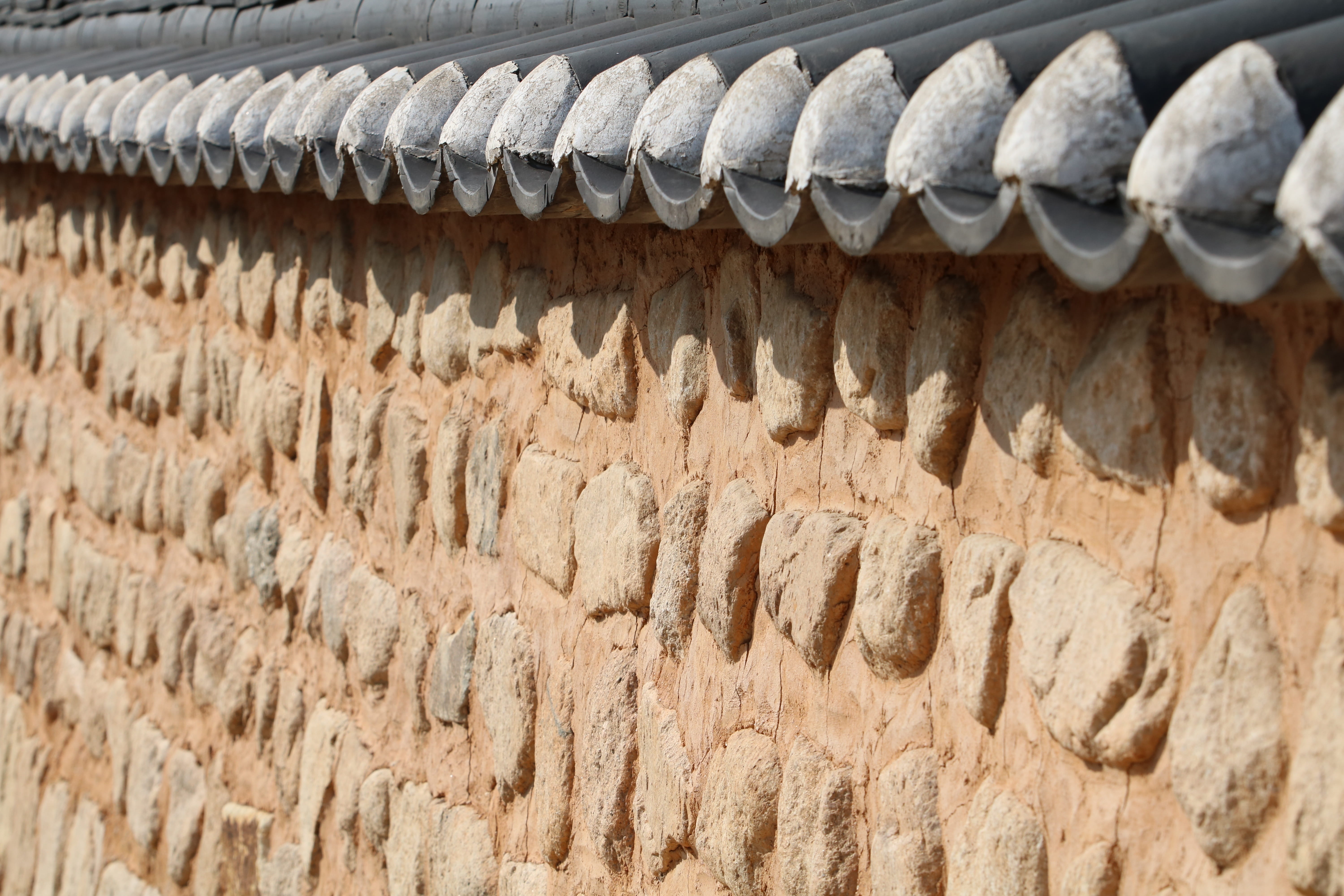 traditional, stone wall, no people, built structure, travel, building, nature, close-up, travel destinations, wall - building feature, soil dam, roof, in a row, HD Wallpaper