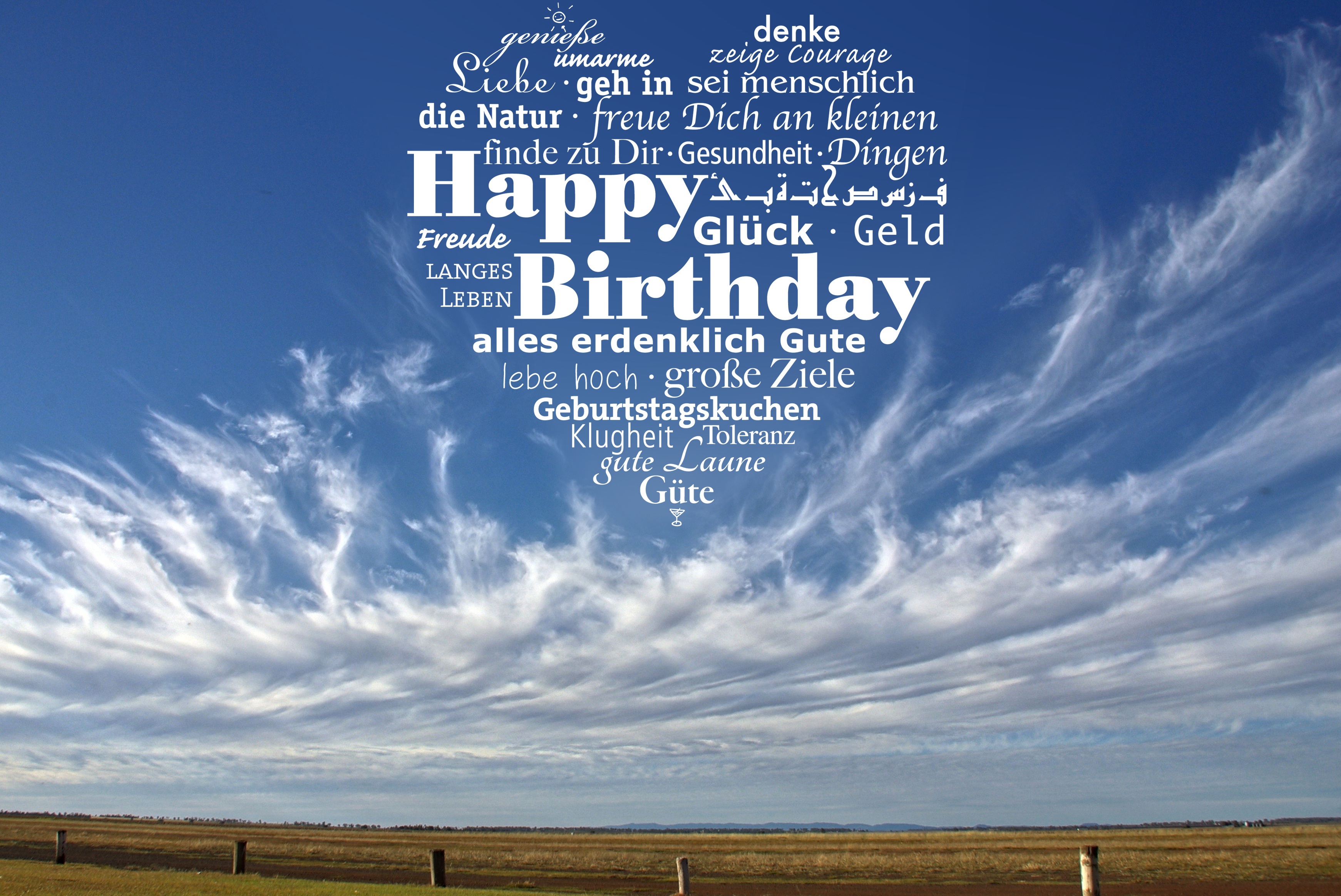 birthday, no people, information sign, beauty in nature, text, 2K, horizon, white, western script, landscape, love, communication, land, romantic, message, HD Wallpaper