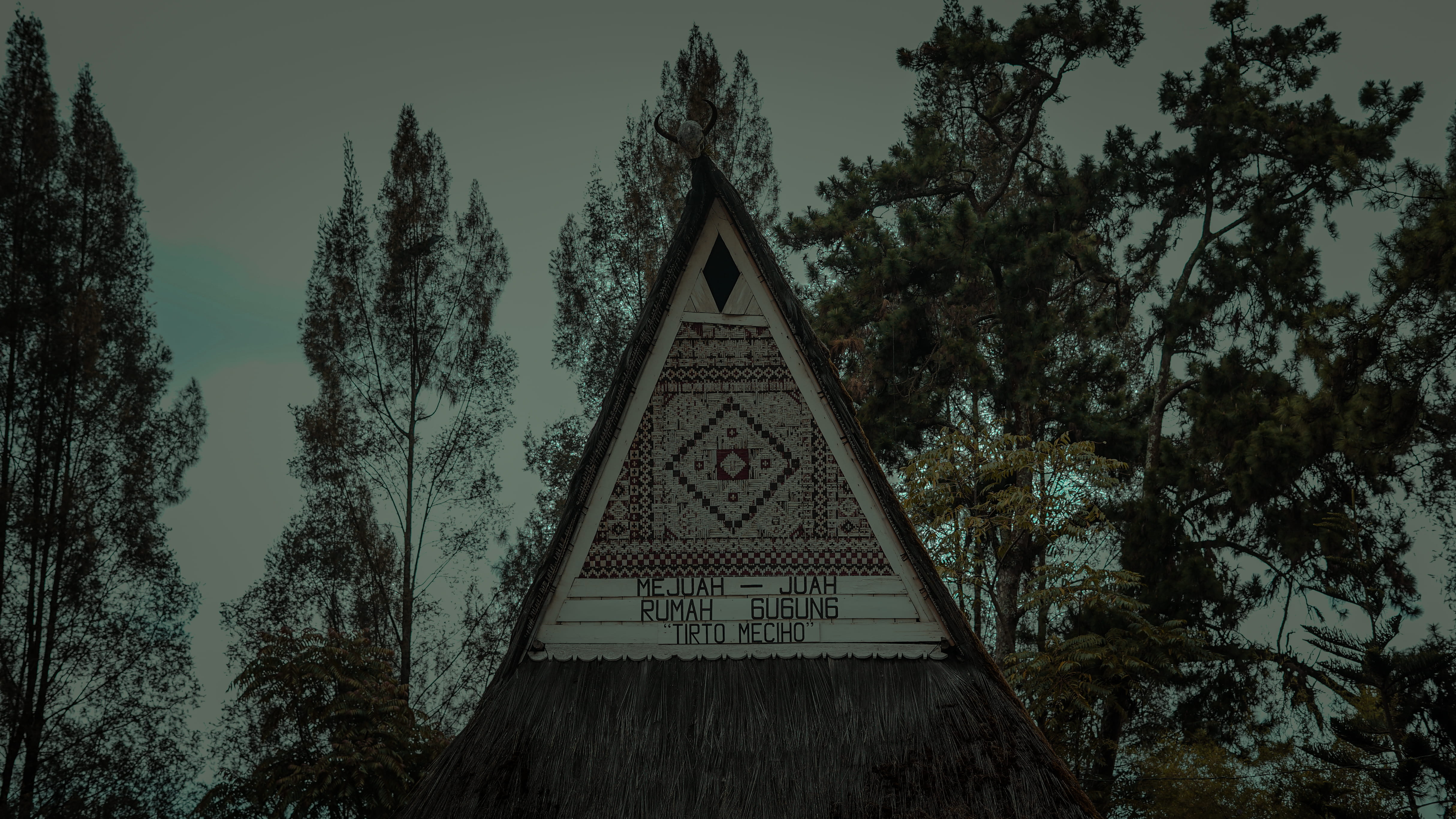 place of worship, no people, arts and culture, triangle shape, sumut, building exterior, growth, day, tower, shape, 4K, fir, built structure, HD Wallpaper