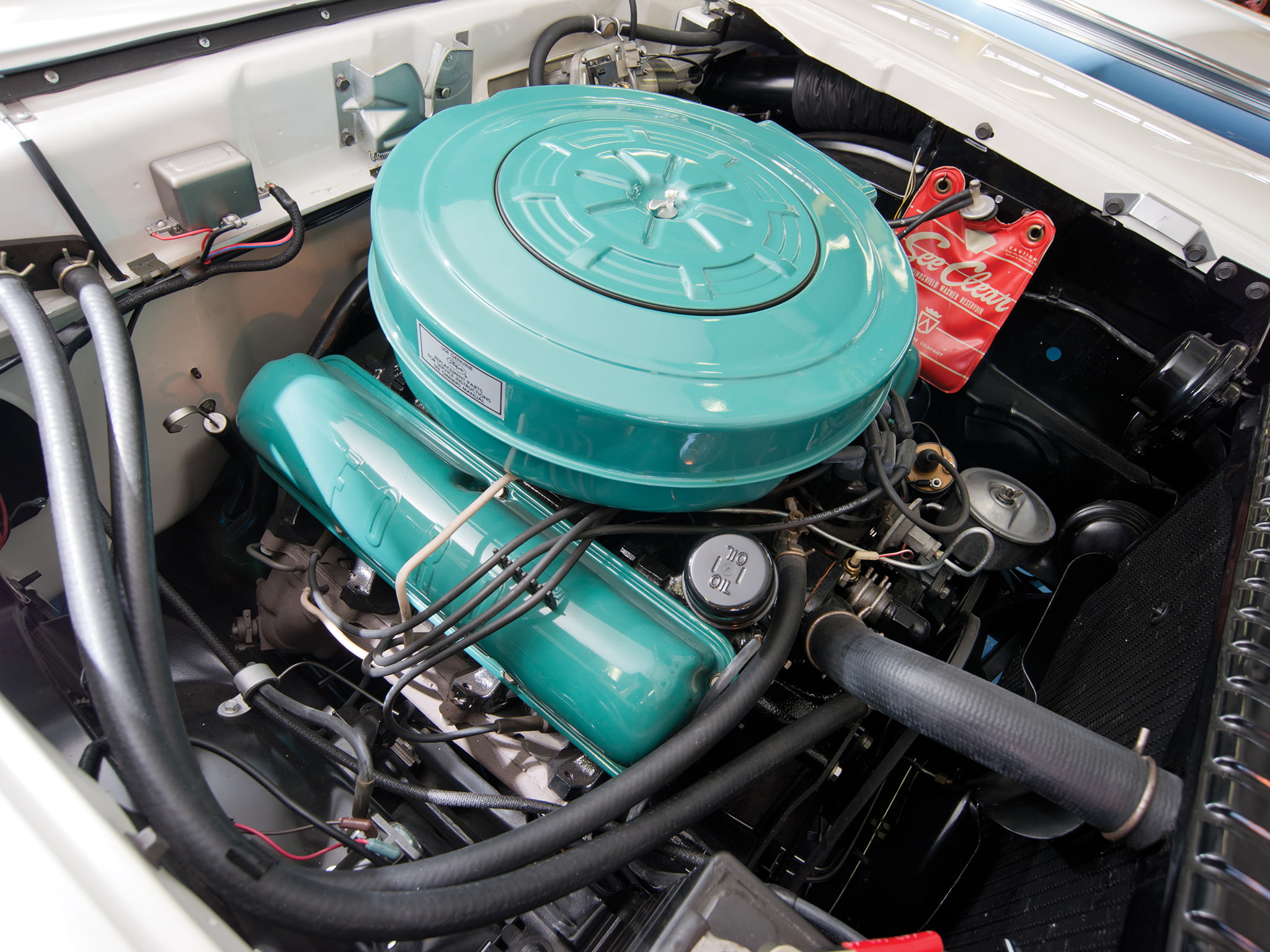 fairlane, engine, 500, 1080P, retractable, hardtop, skyliner, ford, 1959, retro, HD Wallpaper