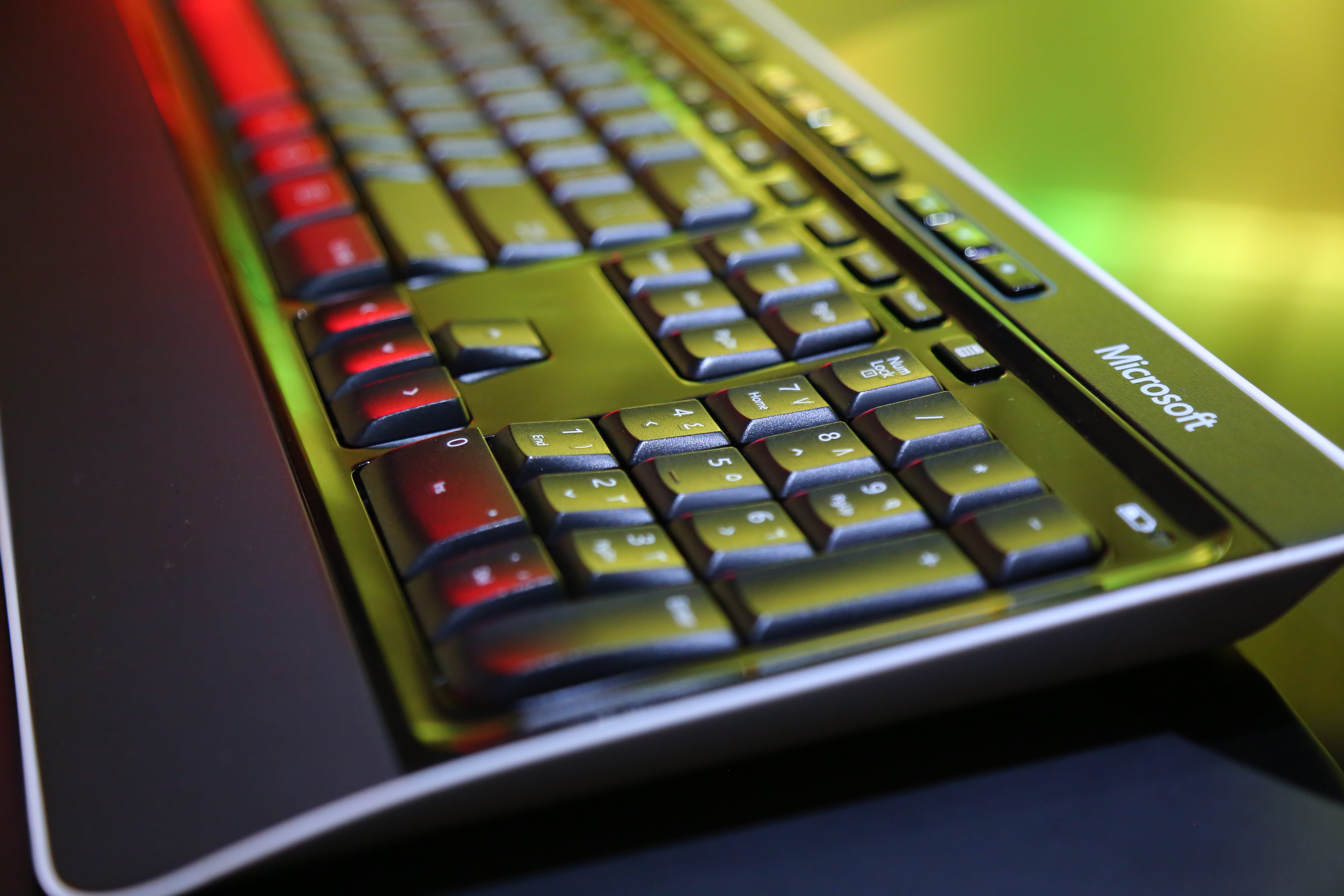 business finance and industry, computer key, selective focus, keyboard, indoors, number, technology, table, computer part, alphabet, 5K, wireless technology, HD Wallpaper