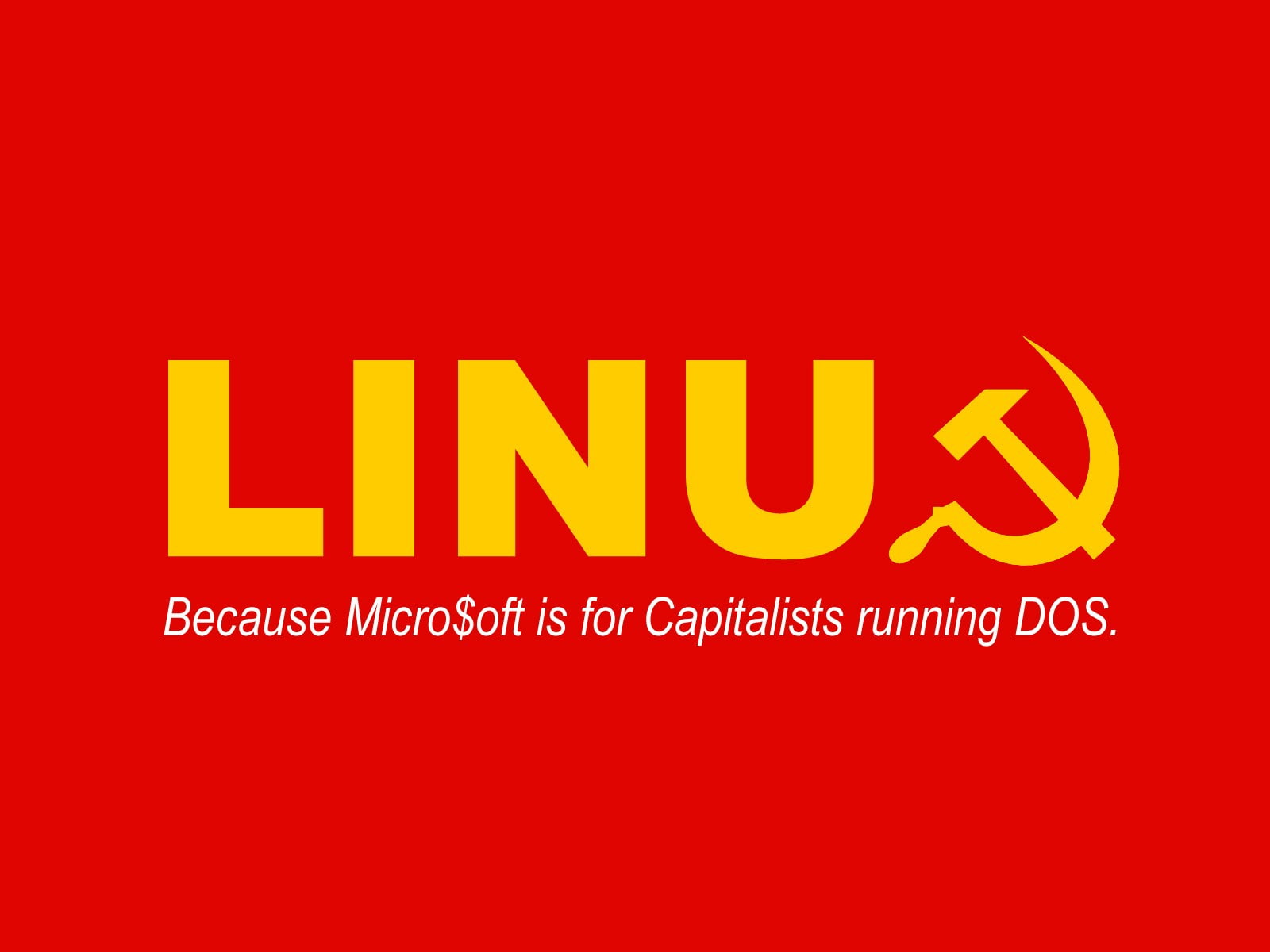 text, Red, linu, 720P, Communism, Linux, HD Wallpaper