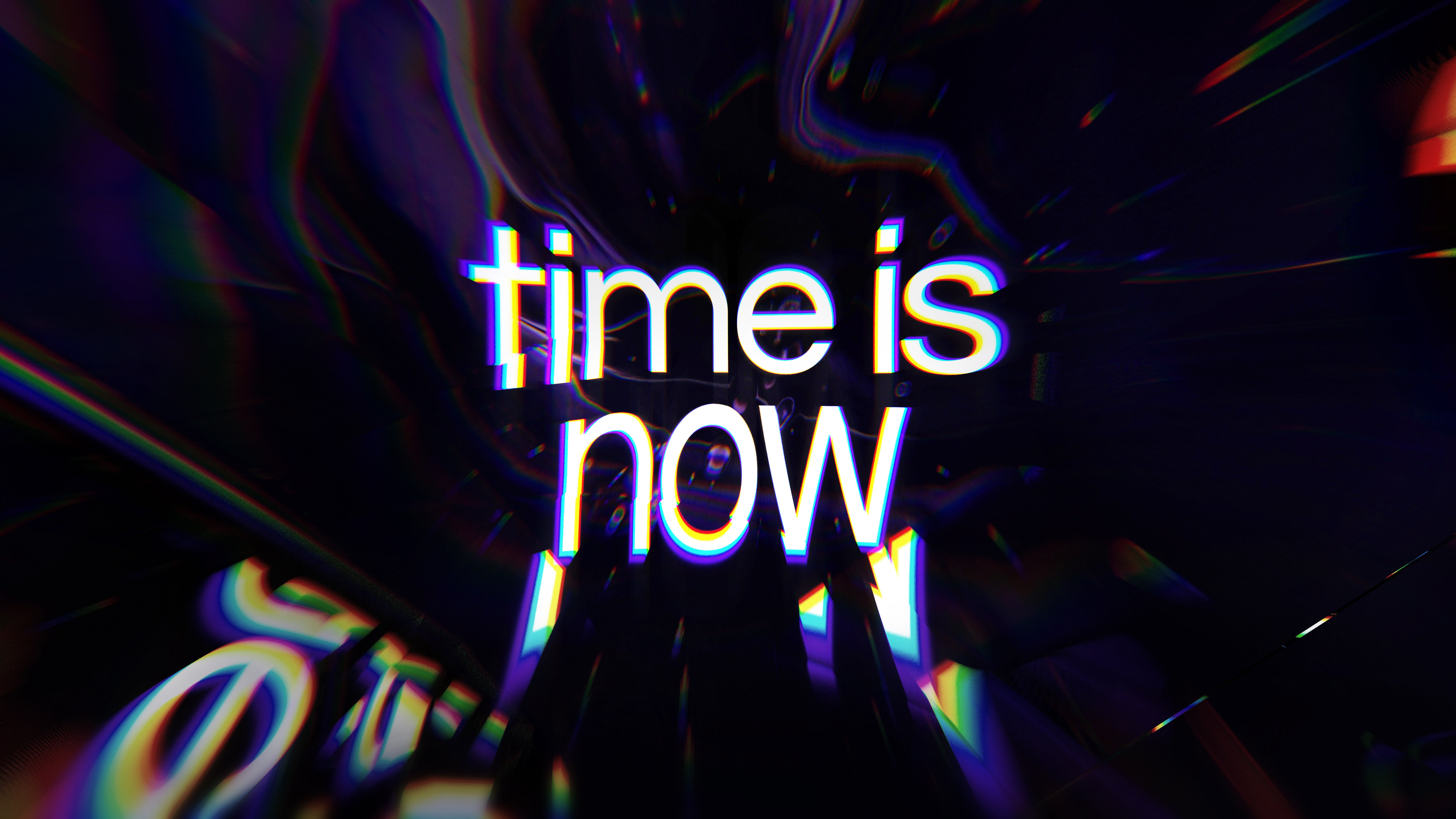 5K, motivational, " time is money", time, quote, dark background, simple, HD Wallpaper