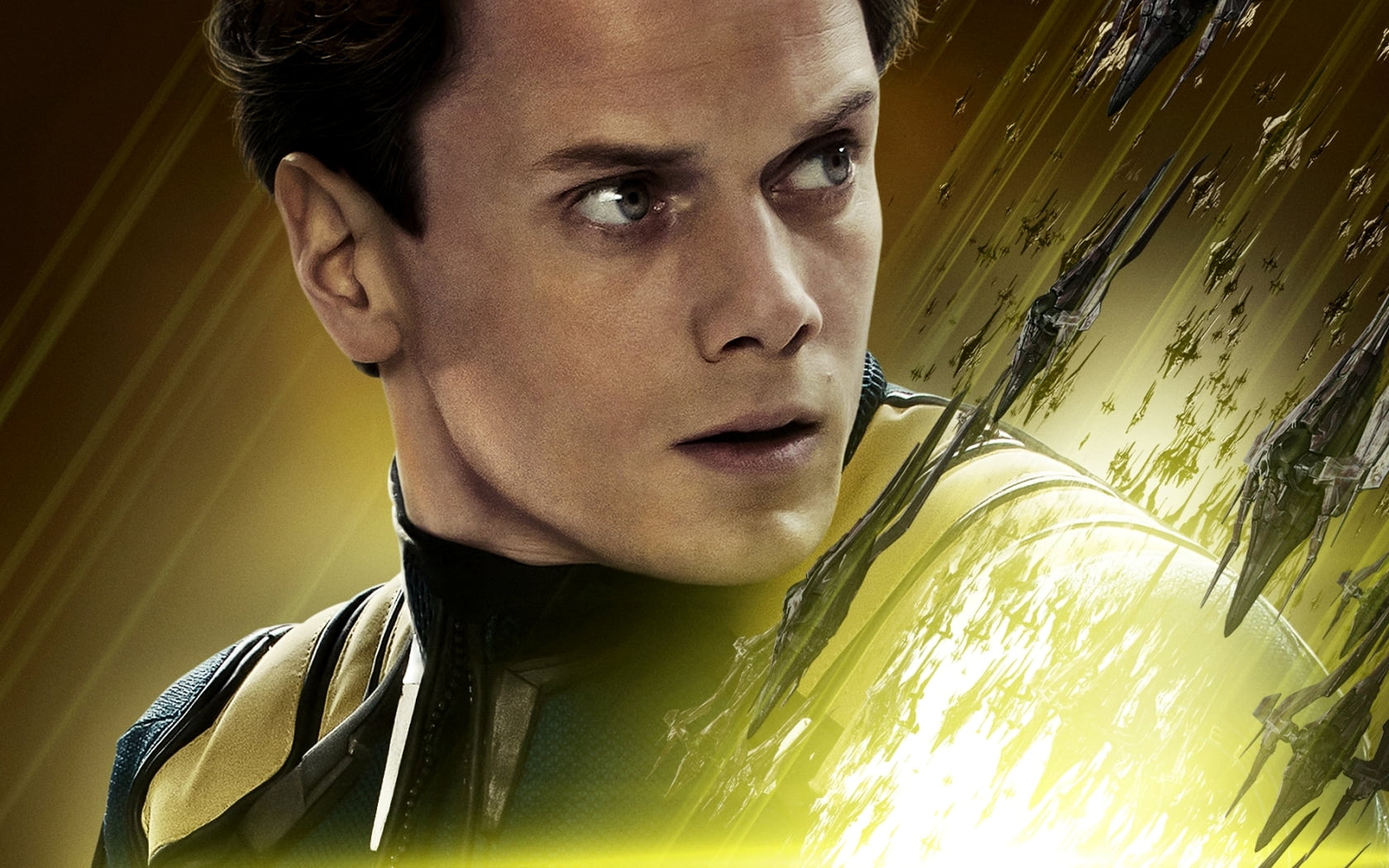 chekov, beyond, star, real people, black, Movies, contemplation, indoors, men, star trek beyond, poster, hairstyle, jacket, looking, leather, casual clothing, HD Wallpaper