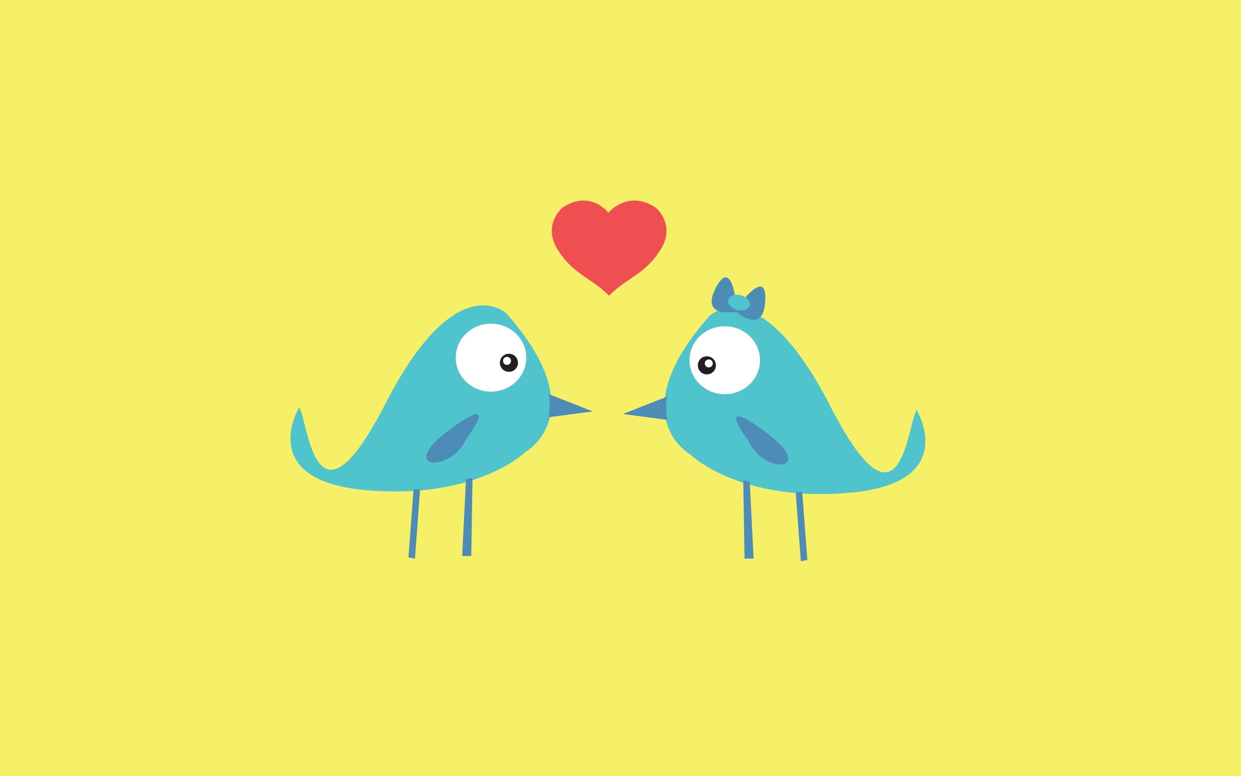 abstract, animal, positive emotion, creativity, yellow, birds, beak, representation, feathers, decoration, cute, design, Serdechko, studio shot, HD Wallpaper