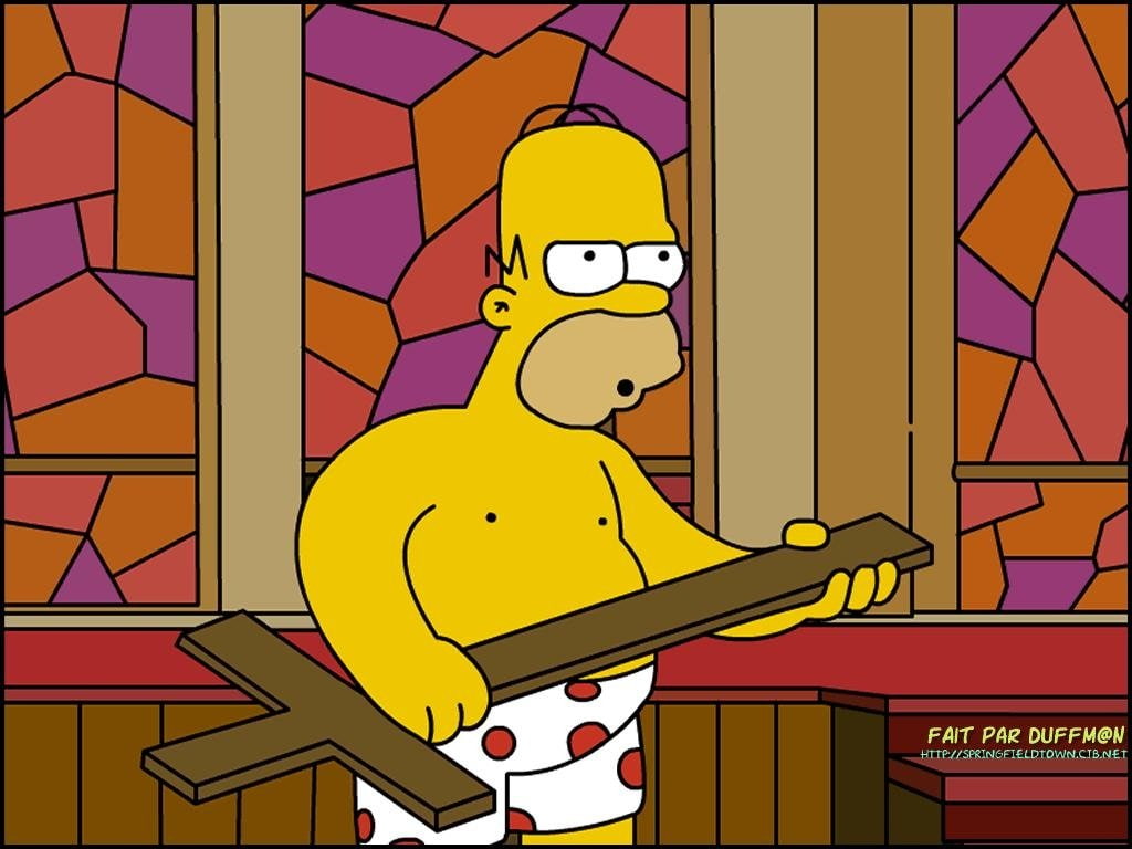 cartoon, body part, communication, homer, Homer Simpson, human body part, happiness, smiling, child, 480P, emotion, The Simpsons, adult, lifestyles, symbol, HD Wallpaper
