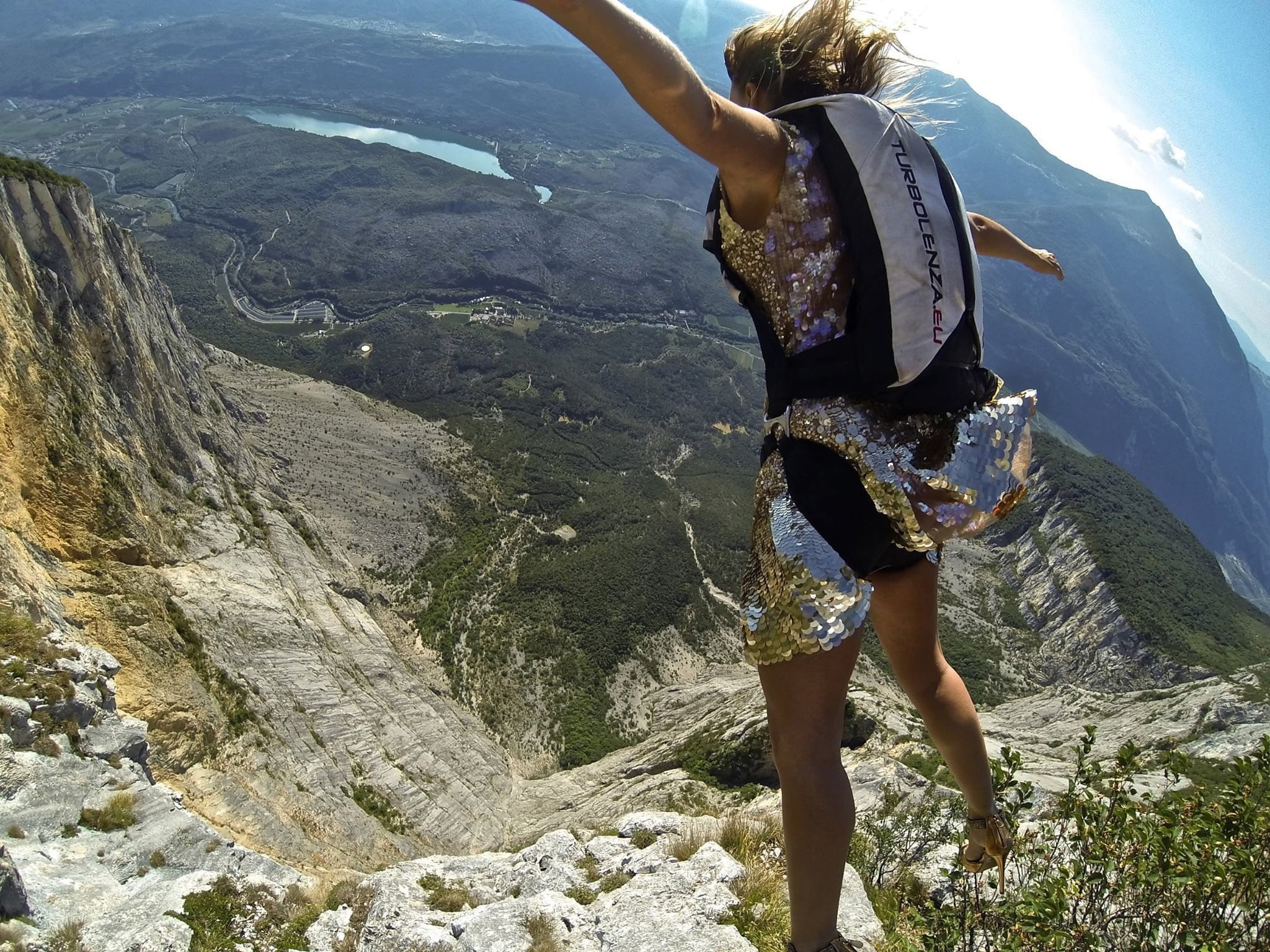 extreme, flight, jump, base, dive, sky, fly, 1080P, jumping, diving, HD Wallpaper