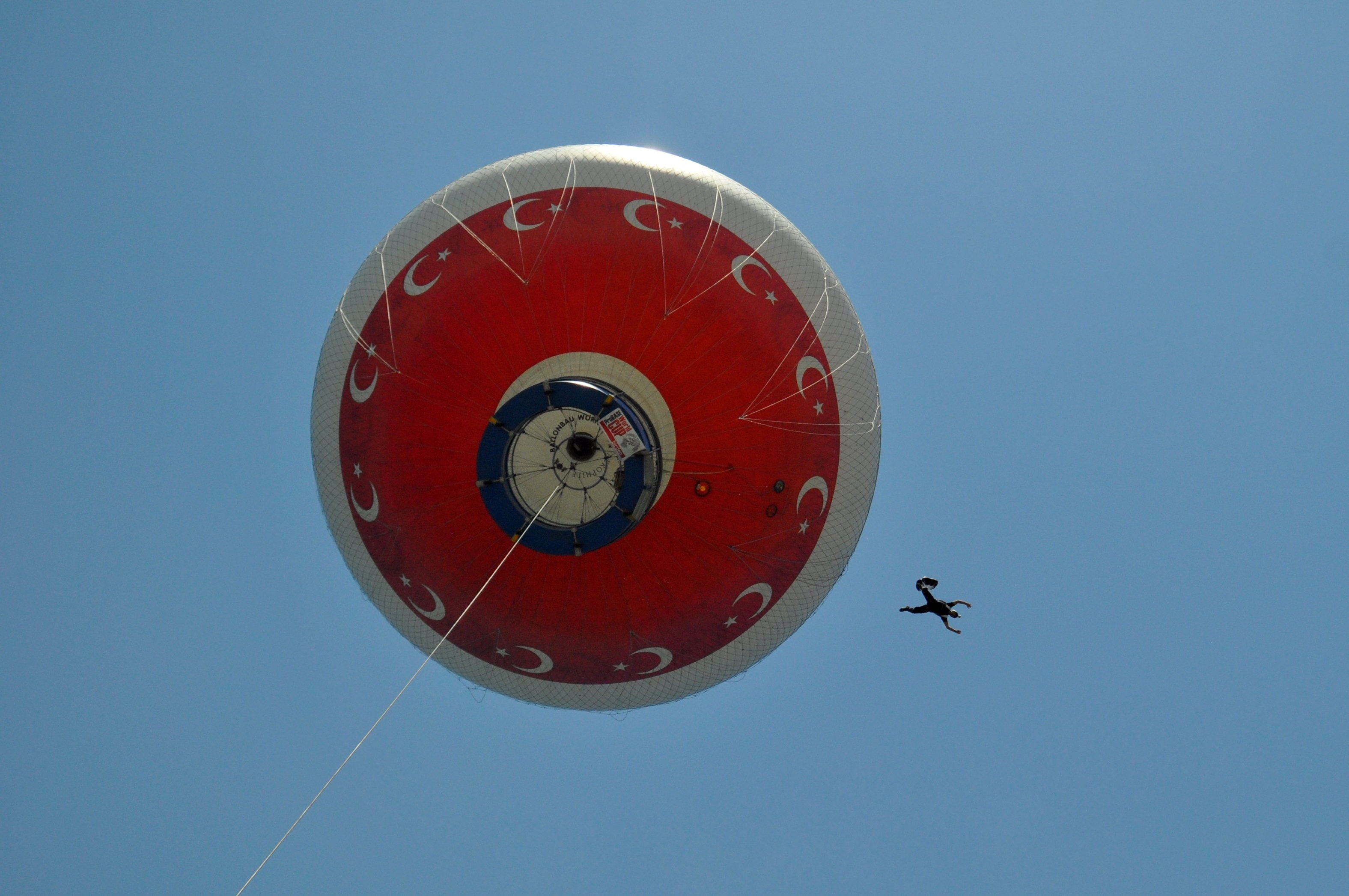 jump, sky, fly, flight, extreme, dive, jumping, diving, 2K, base, HD Wallpaper
