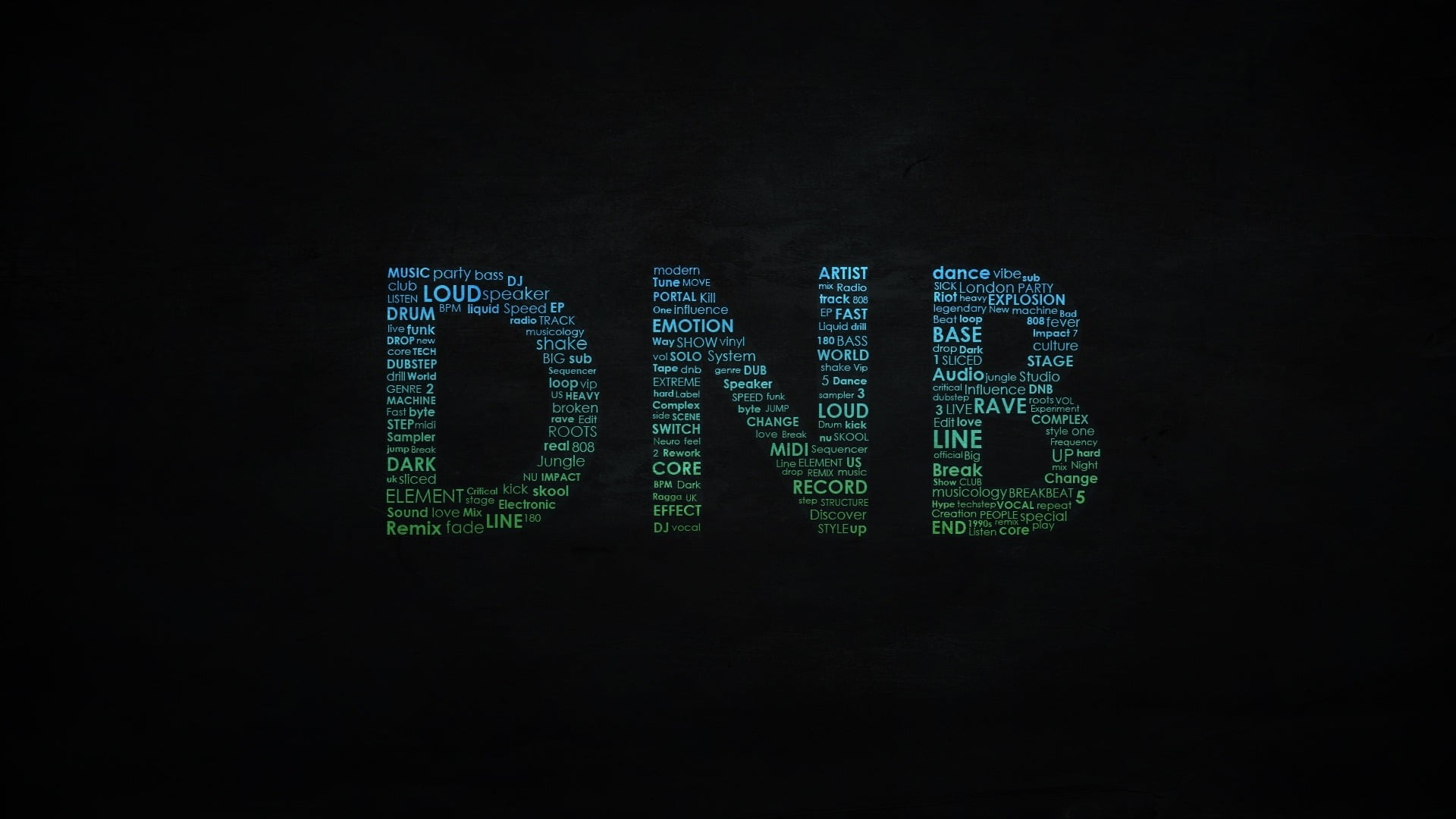 DNB, black color, sign, connection, close-up, style, number, green color, music, copy space, western script, no people, words, communication, illuminated, HD Wallpaper
