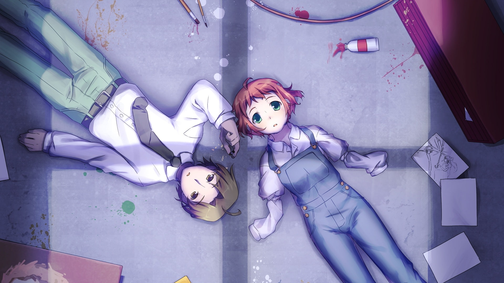 shoujo, 1080P, katawa, anime, hd, cartoon/comic, HD Wallpaper