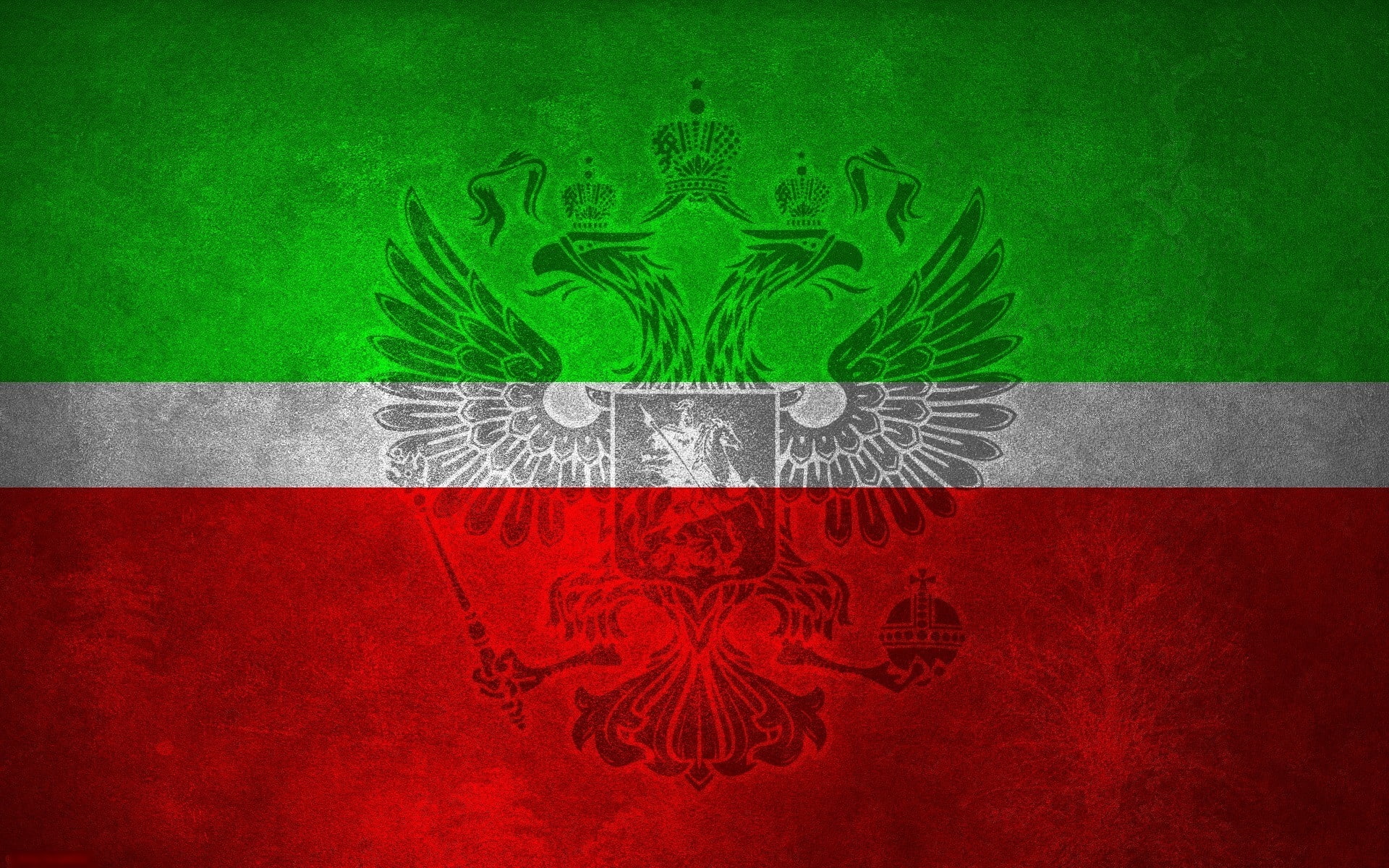 Volga Federal District, background, flag, republic, tatarstan, 1080P, HD Wallpaper