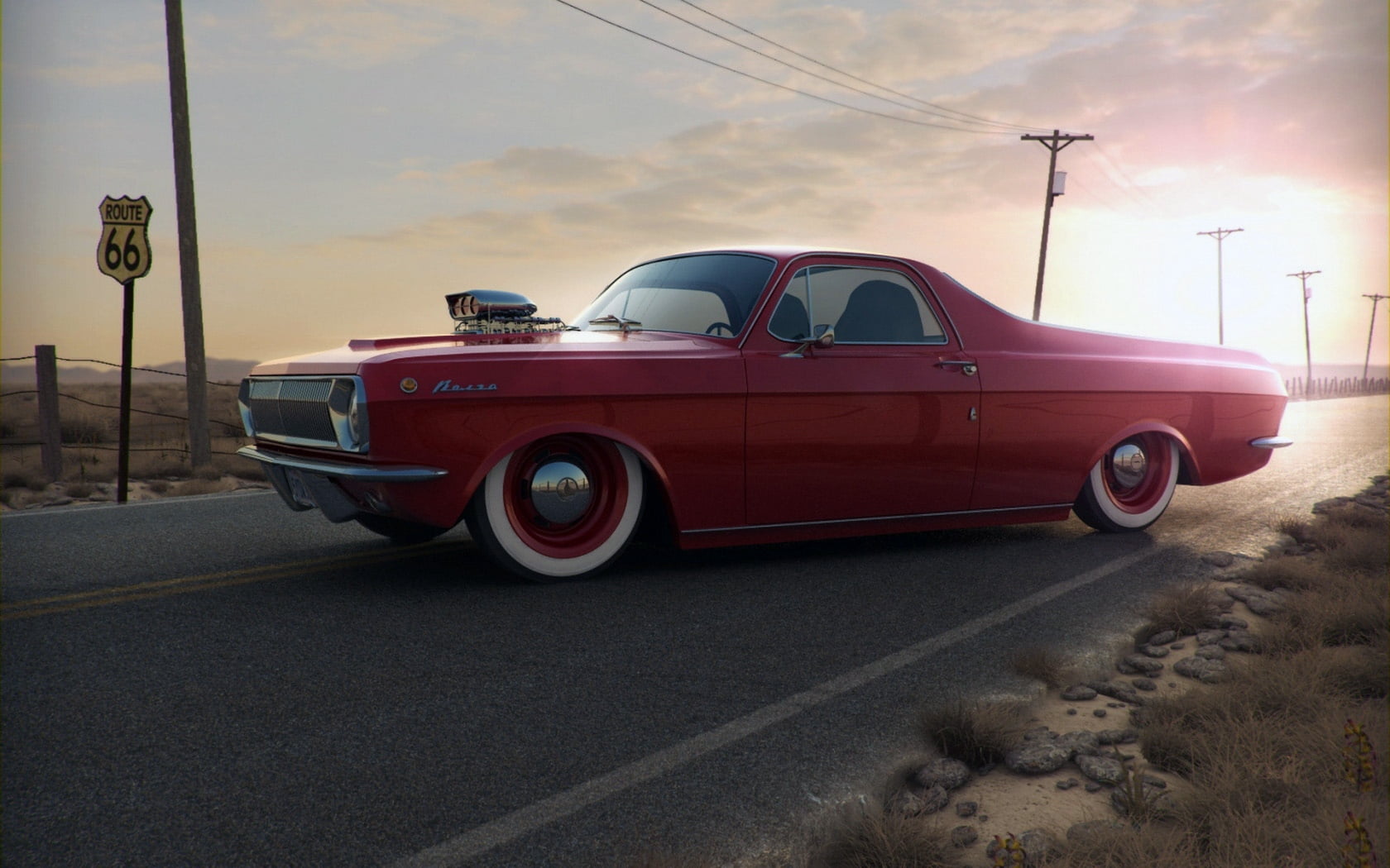 stationary, old, vintage Car, coupe, mode of transportation, sky, land Vehicle, history, classic, motion, headlight, sunset, no People, motor vehicle, mode of Transport, HD Wallpaper