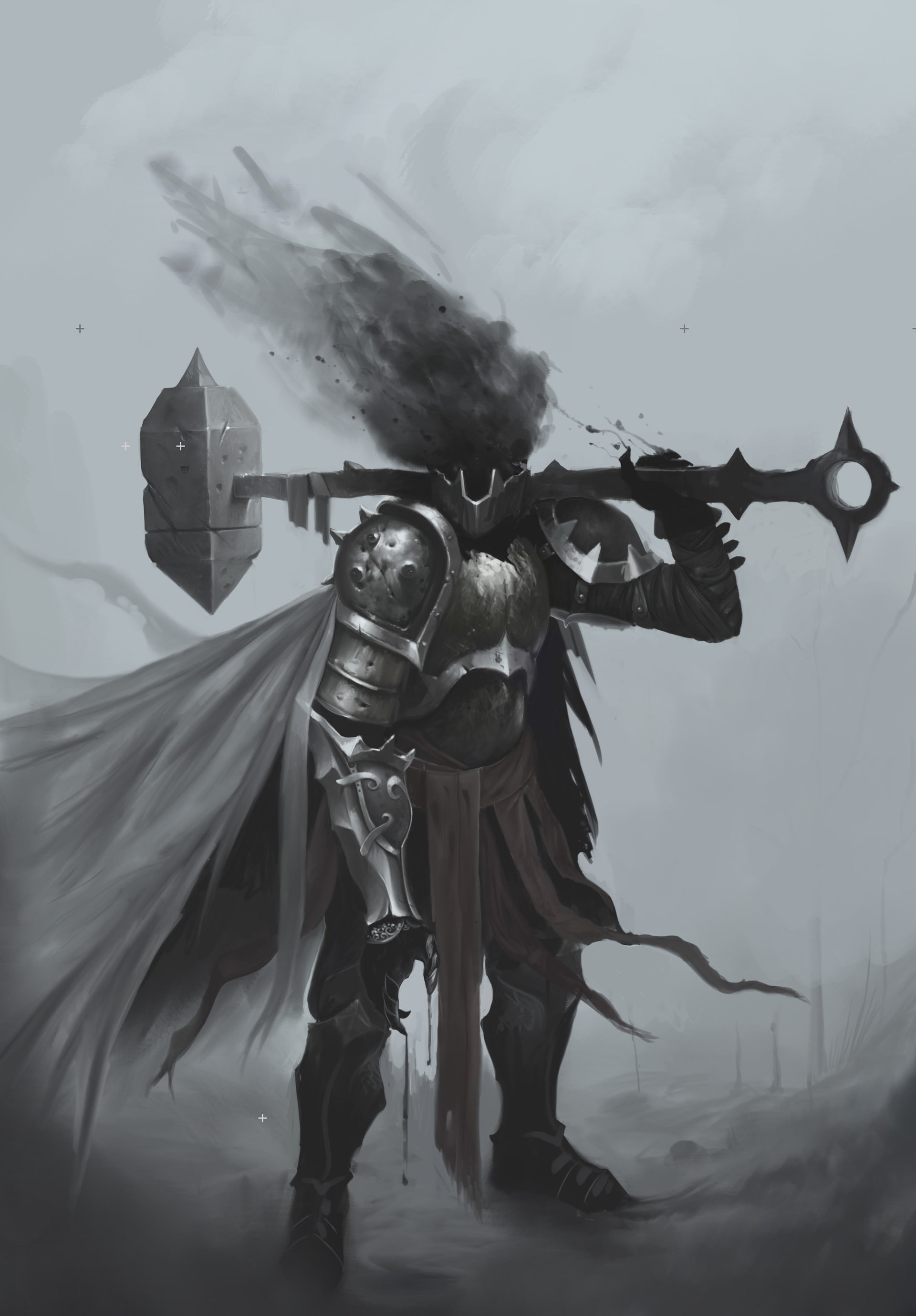 2K, Sledgehammer, hammer, Vladimir Matiukhin, Dark, knight, Phone HD Wallpaper