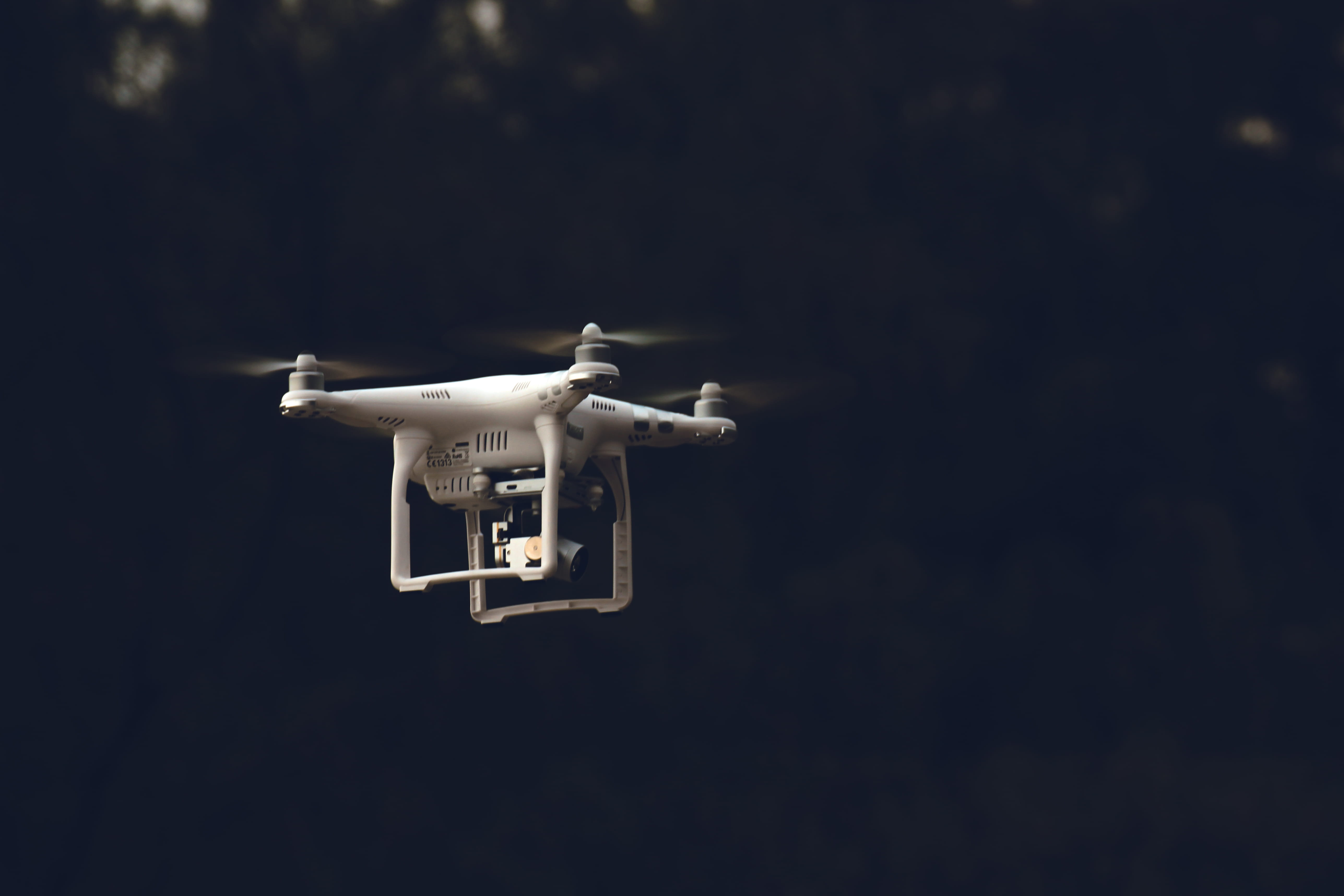 no people, propeller, mode of transportation, single object, copy space, phantom, helicopter, hover, motion, series, camera, day, low angle view, surveillance, HD Wallpaper