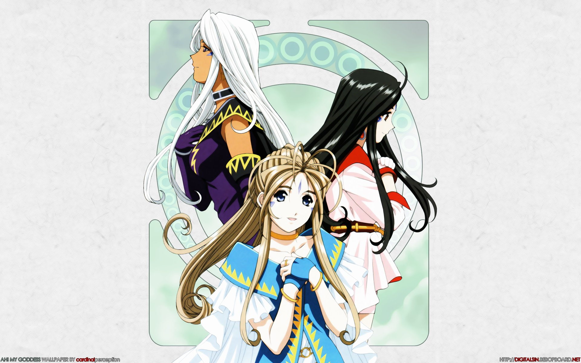 anime, hd, art, ah, goddess, 1080P, skuld, belldandy, x, HD Wallpaper