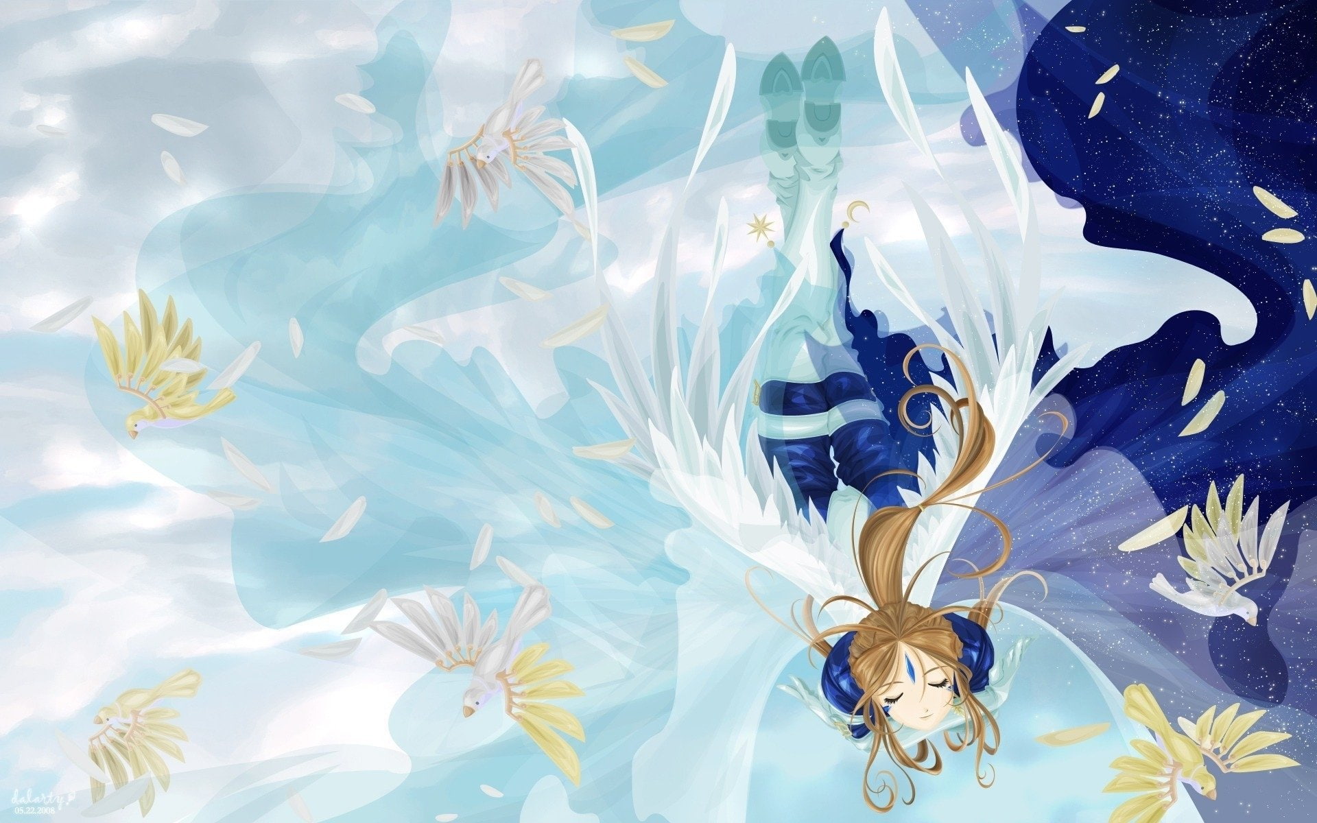 Belldandy (Ah! My Goddess), 1080P, Ah! My Goddess, Anime, HD Wallpaper