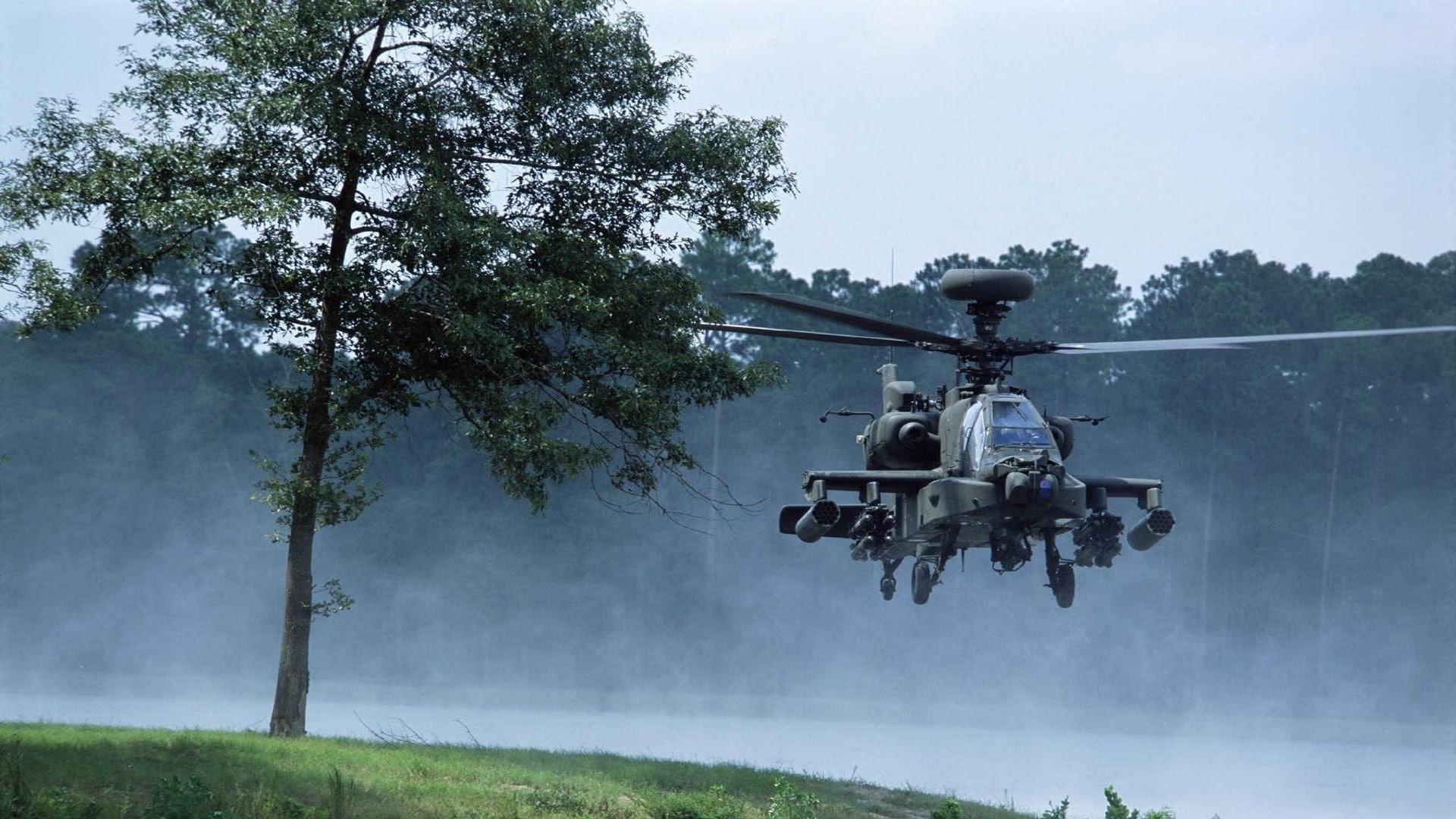 Boeing Apache AH 64D, 1080P, military, HD Wallpaper
