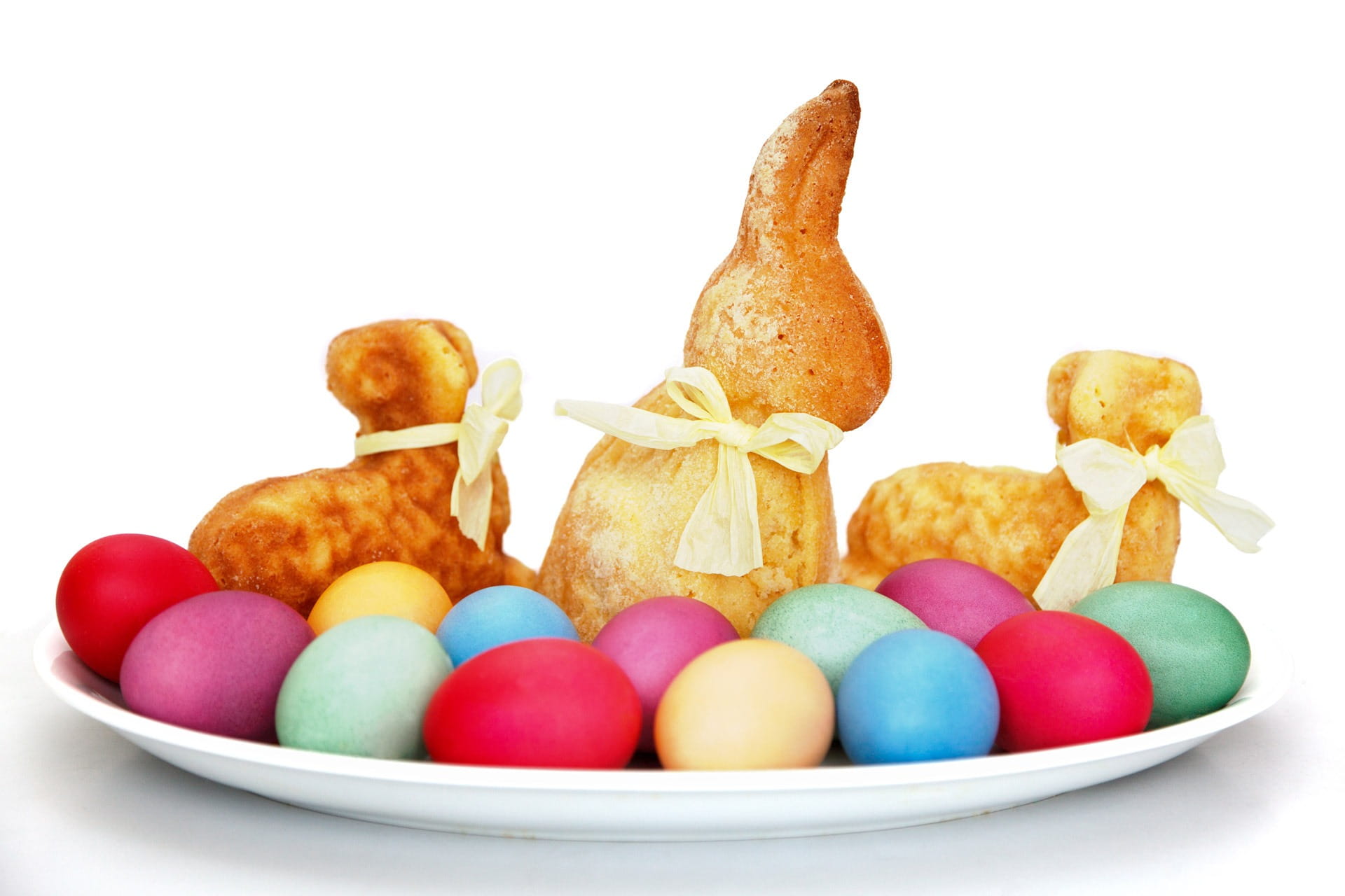 celebration event, temptation, event, spring, white background, seasonal, snack, close-up, sweet food, food and drink, sponge, eggs, plate, egg, Decoration, HD Wallpaper