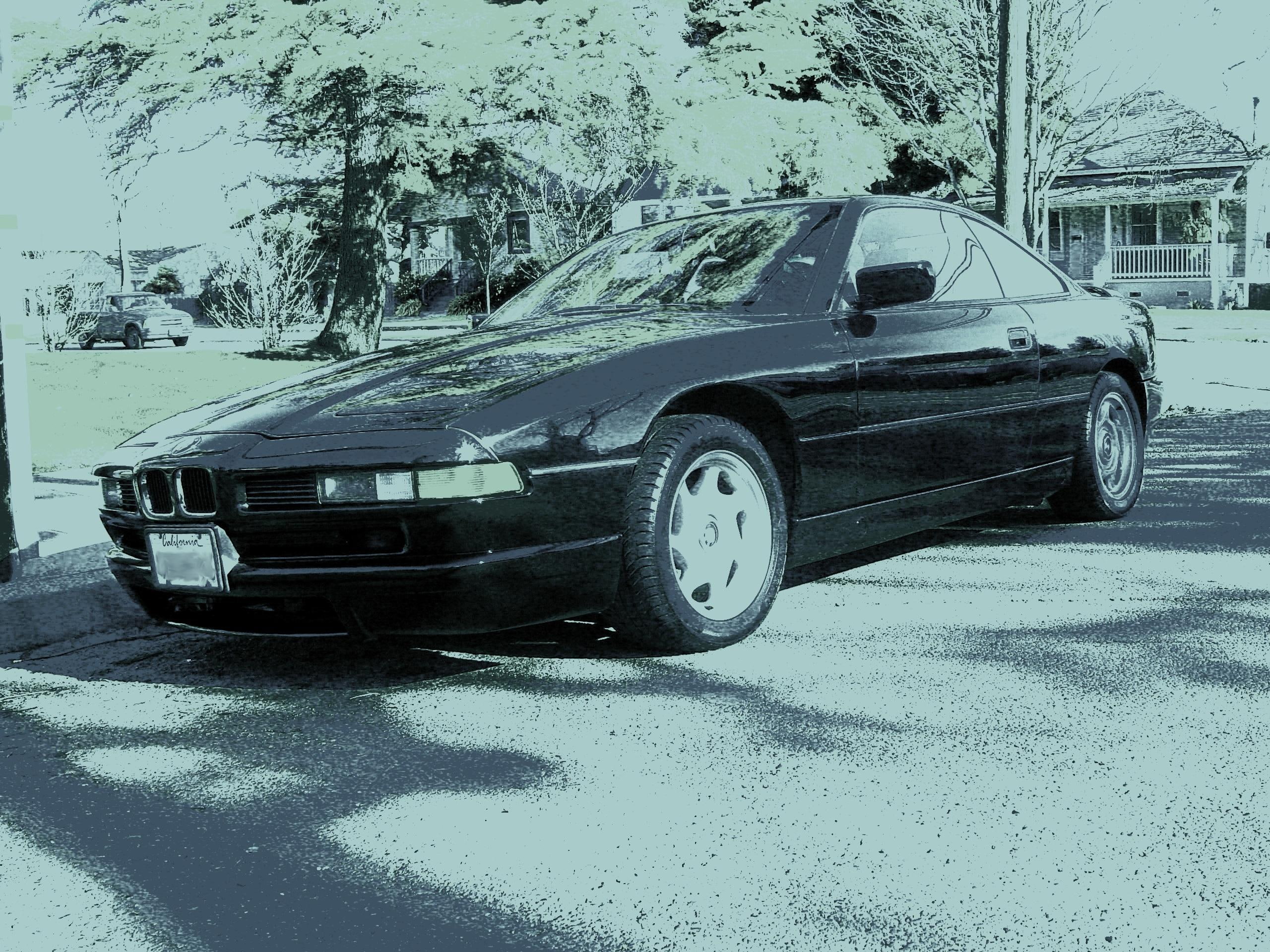 sony, coupe, cars, napa valley, 2K, bmw, black, ubuntu, HD Wallpaper