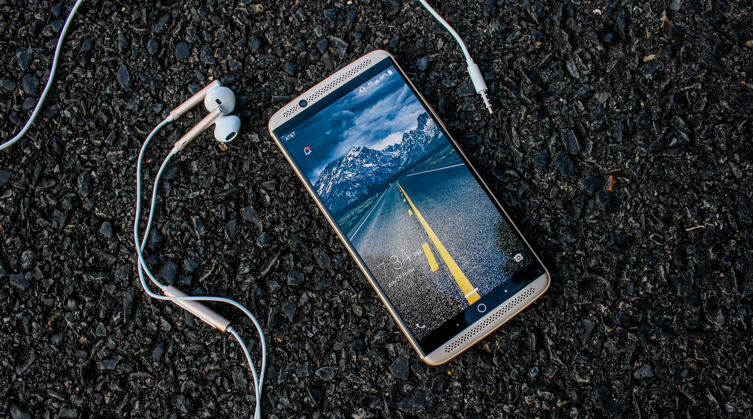 technology, road, numbers, 2K, smartphone, HD Wallpaper