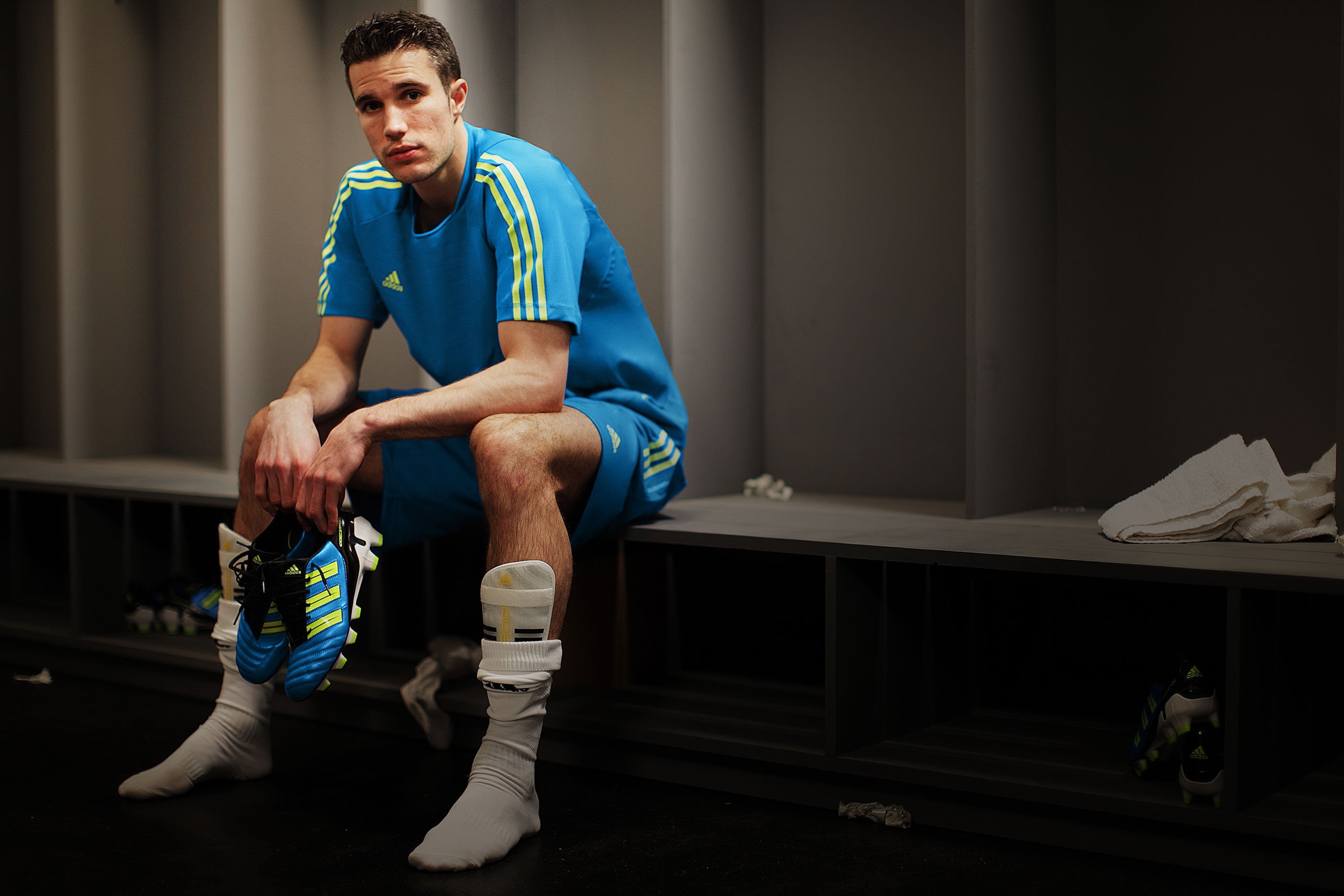 van, 2K, united, persie, robin, manchester, HD Wallpaper