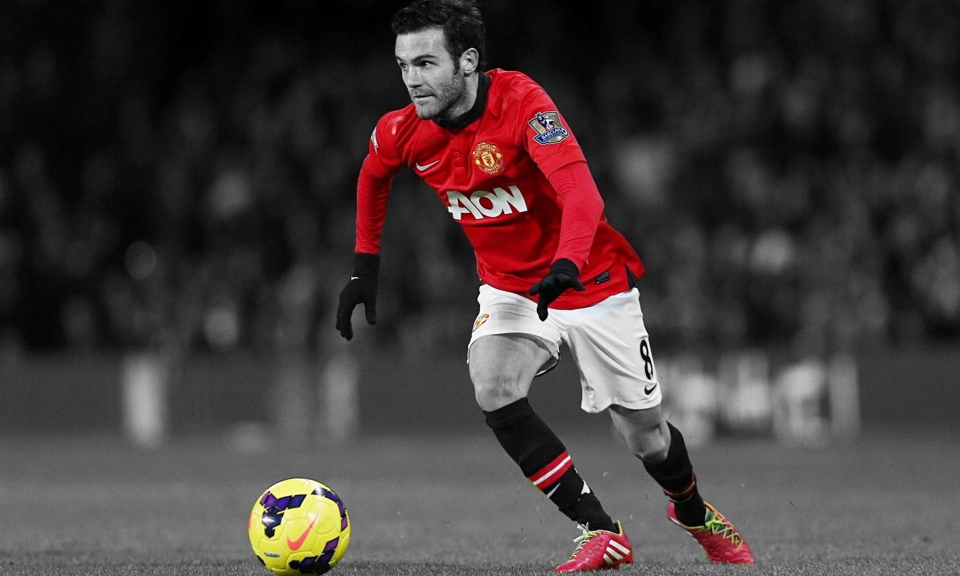 1080P, Juan Mata, Manchester United F.C., Soccer, HD Wallpaper